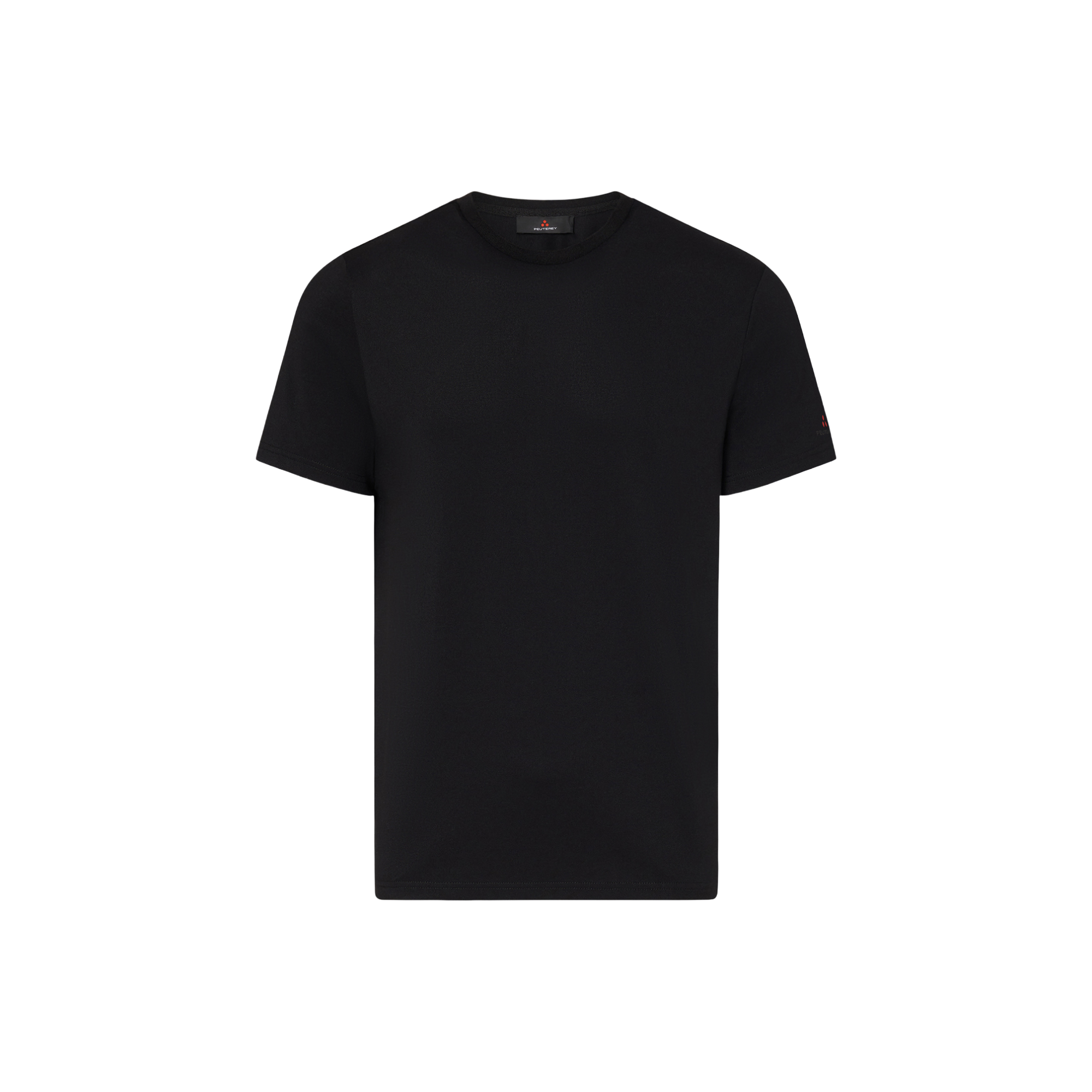 PEUTEREY T-shirt in piquet stretch di cotone e seta PEU5470