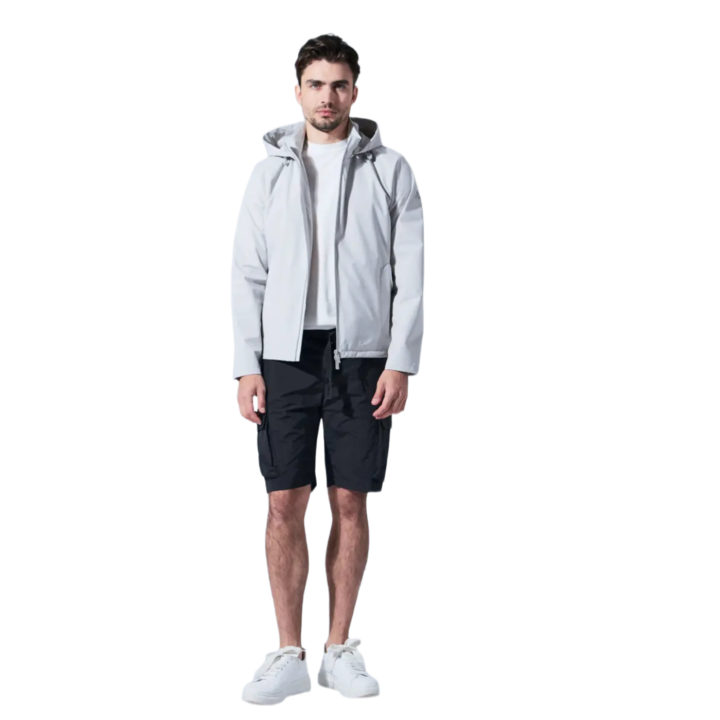 HÈSKIMO GIUBBOTTO CON CAPPUCCIO STACCABILE HE 1440005