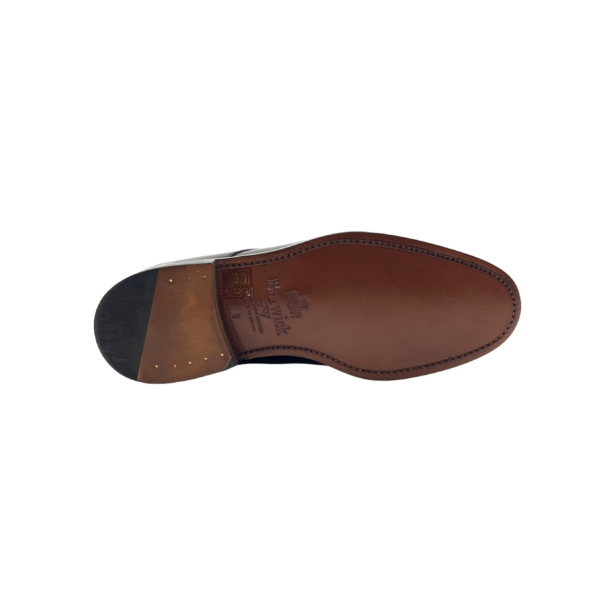 BERWICK 1707 SCARPA DERBY 4716 IN PELLE SPAZZOLATA