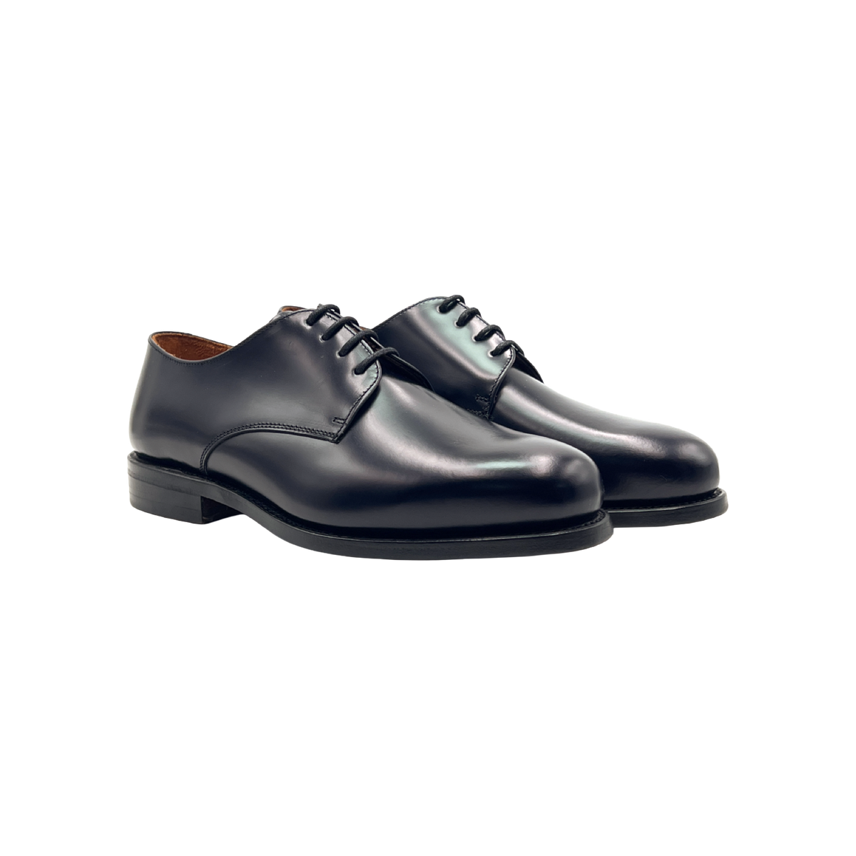 BERWICK 1707 SCARPA DERBY 4716 IN PELLE SPAZZOLATA