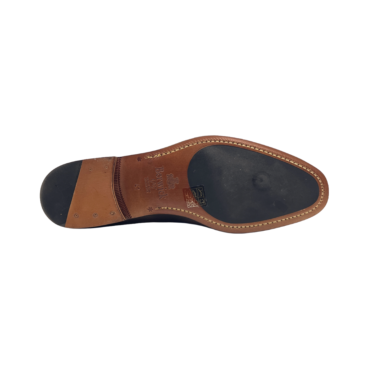 BERWICK 1707 MOCASSINO 5105 IN PELLE MARTELLATA