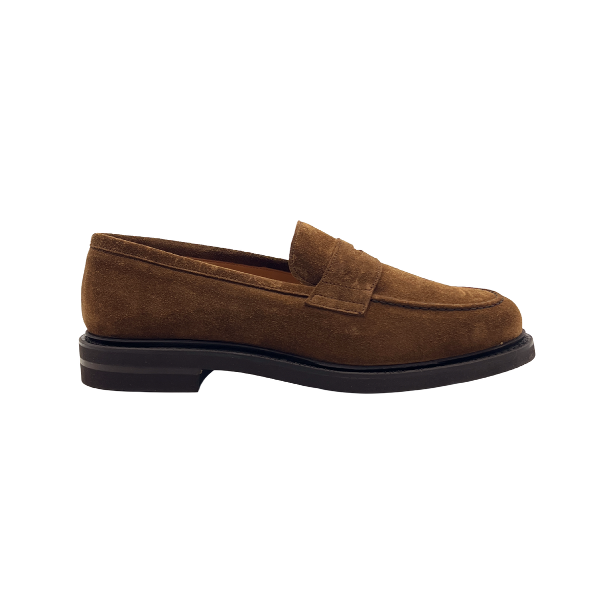 BERWICK 1707 PENNY LOAFER 5316 IN PELLE SCAMOSCIATA