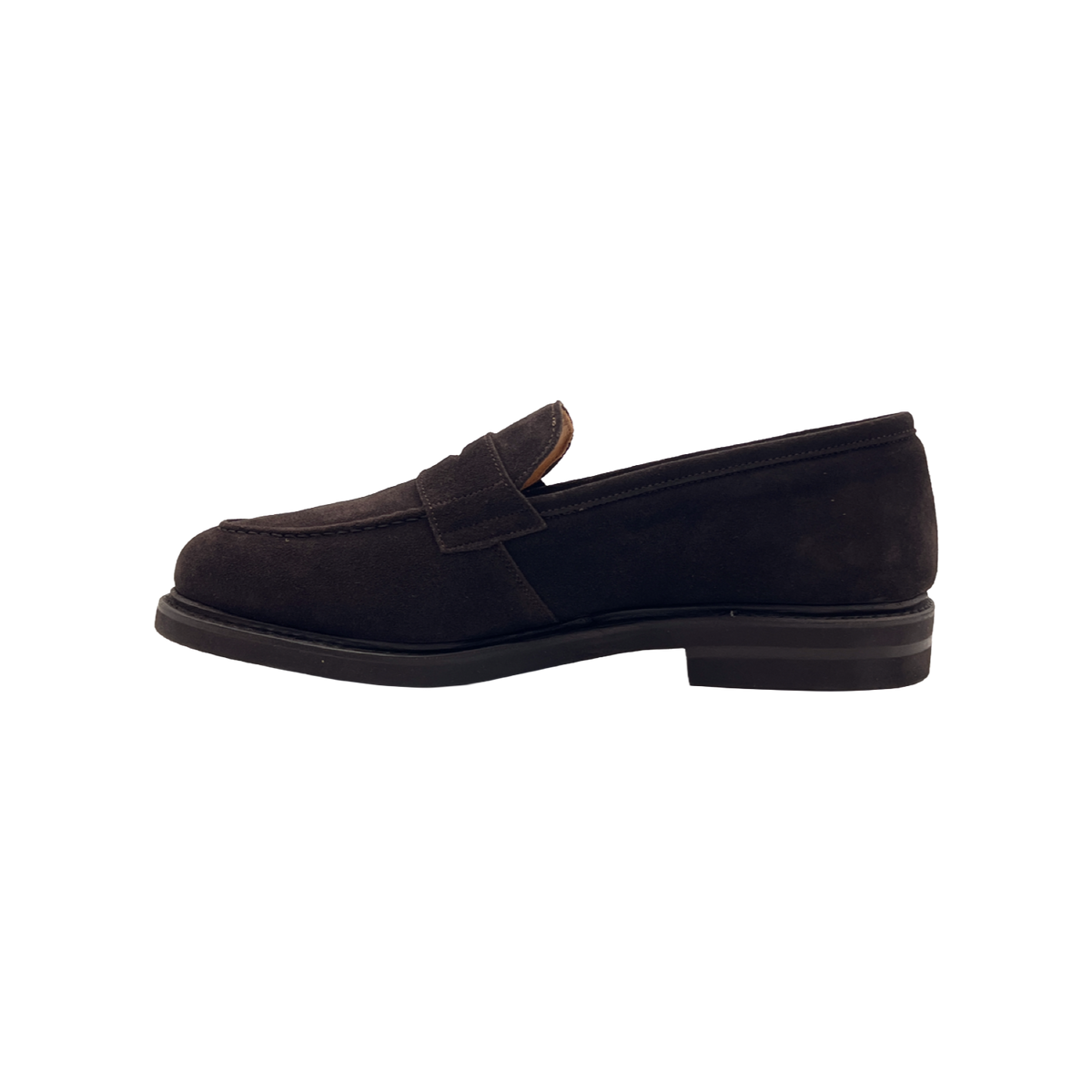 BERWICK 1707 PENNY LOAFER 5316 IN PELLE SCAMOSCIATA