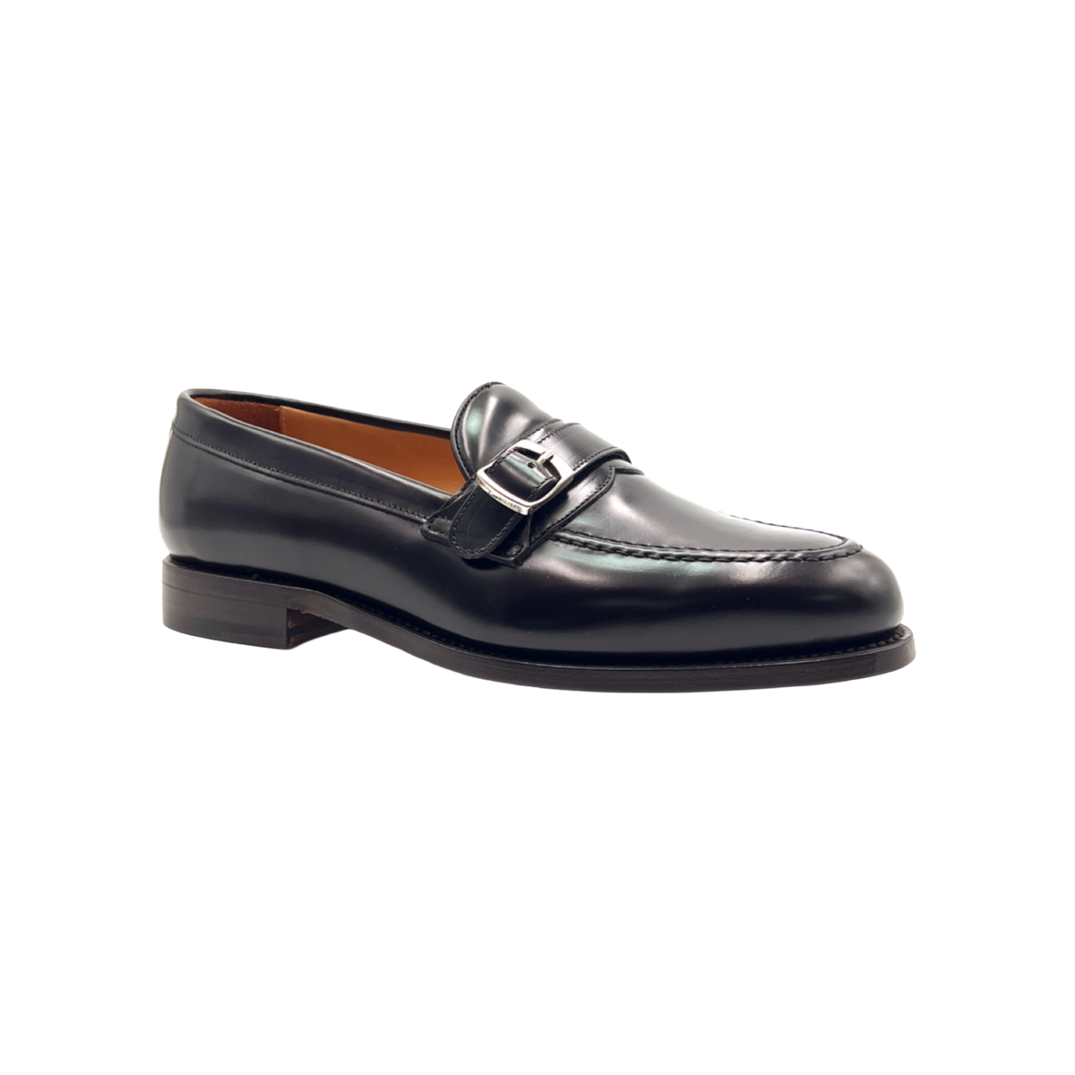 BERWICK 1707 MOCASSINO  MONOFIBBIA 5470 IN PELLE SPAZZOLATA