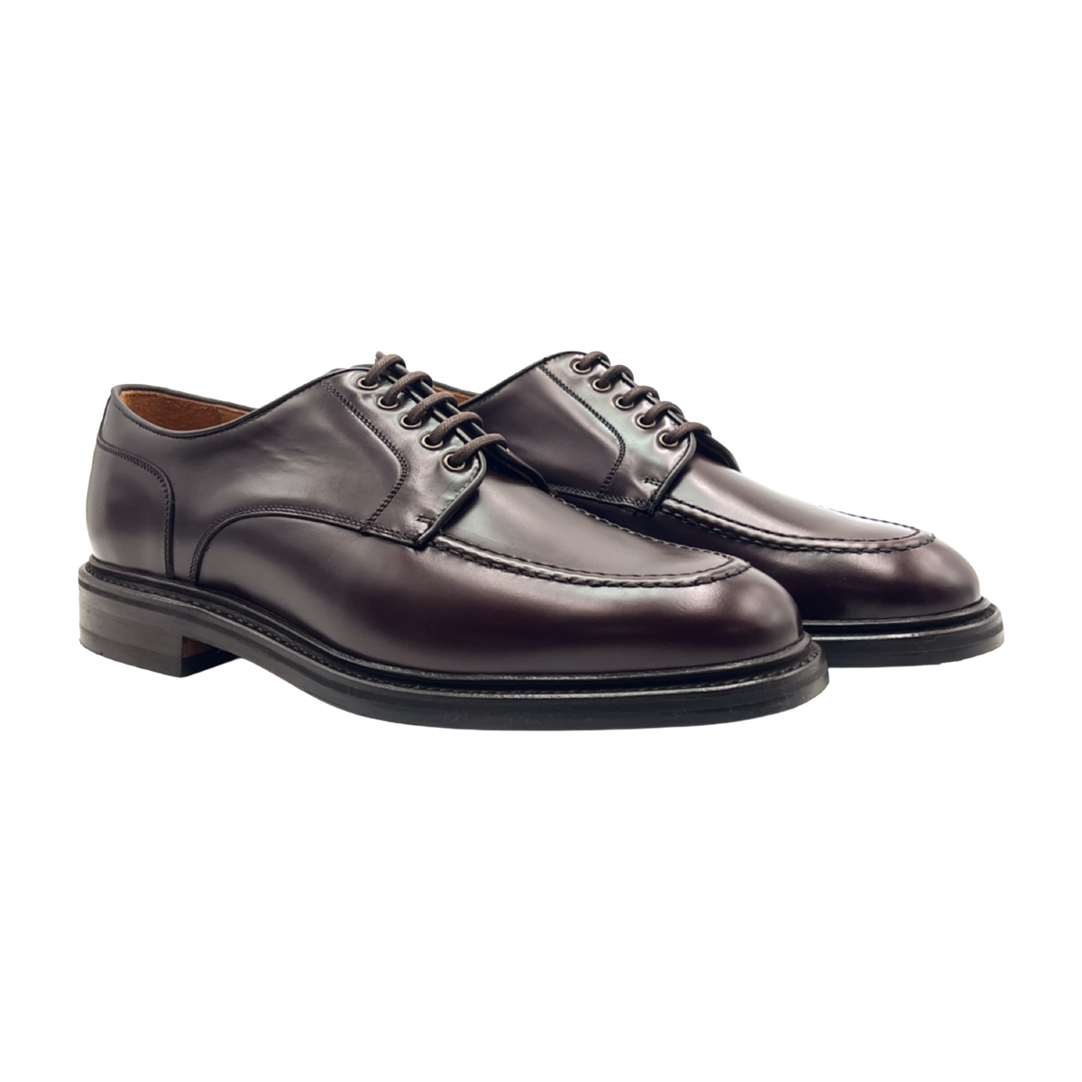 BERWICK 1707 SCARPA DERBY IN PELLE 5637
