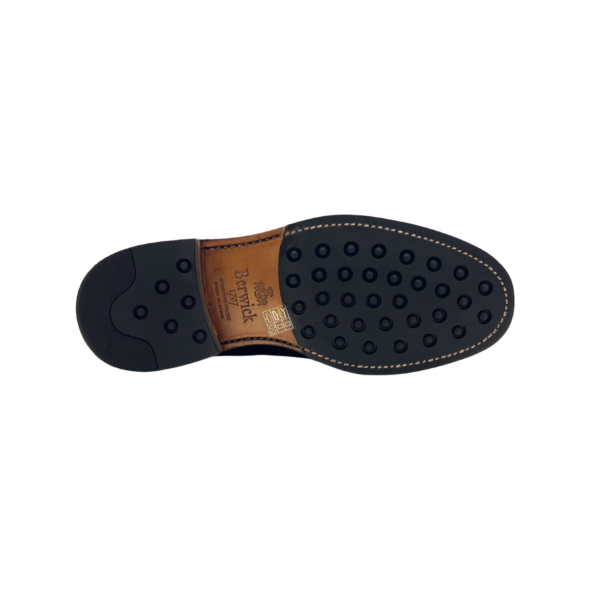 BERWICK 1707 SCARPA DERBY IN PELLE 5637