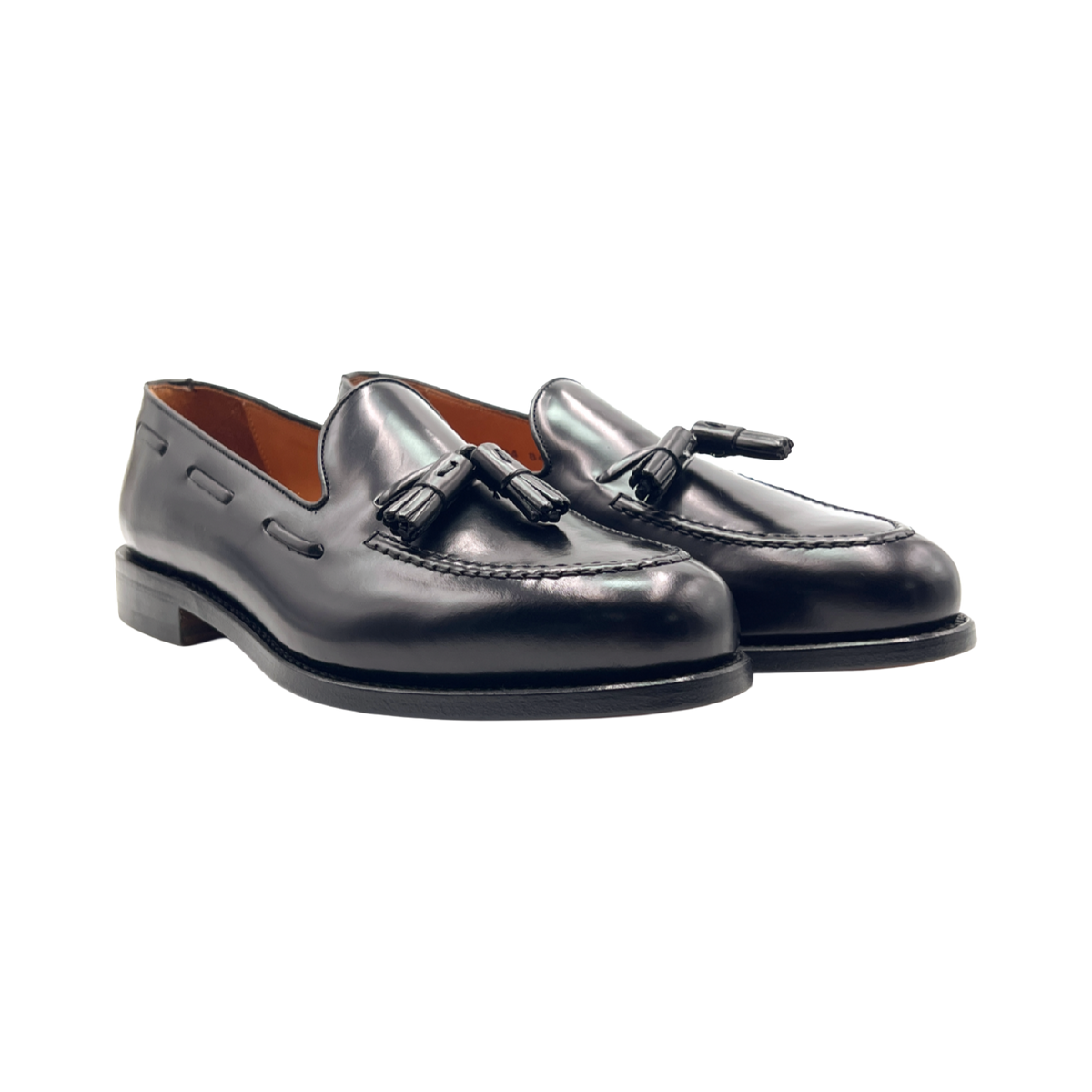 BERWICK 1707 MOCASSINO CON NAPPINE 8491 IN PELLE LUCIDA