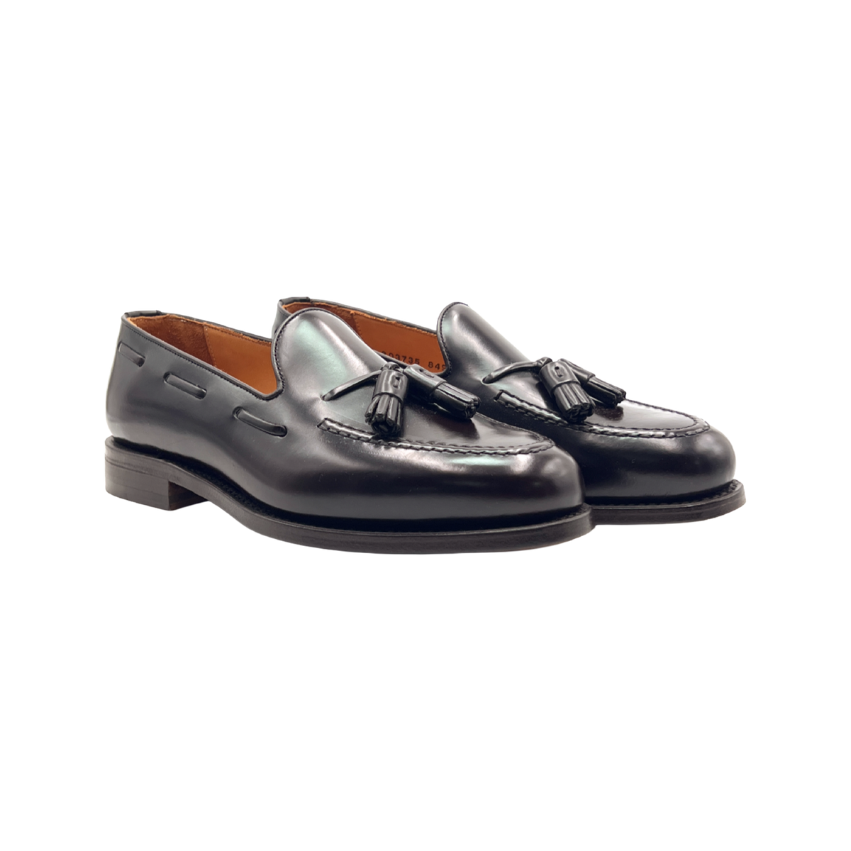 BERWICK 1707 MOCASSINO CON NAPPINE 8491 IN PELLE LUCIDA
