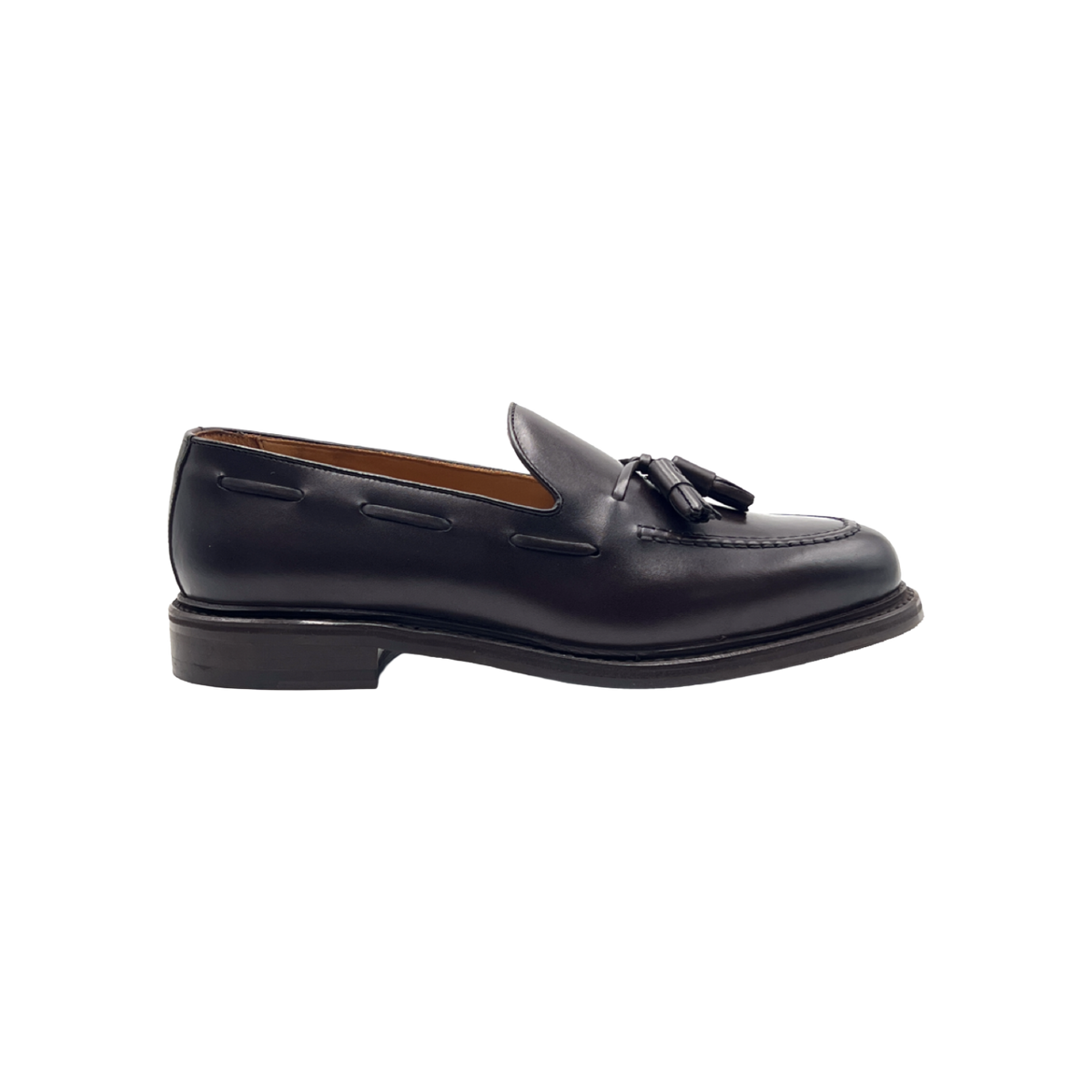 BERWICK 1707 MOCASSINO TASSEL LOAFER 8491 IN PELLE SPAZZOLATA