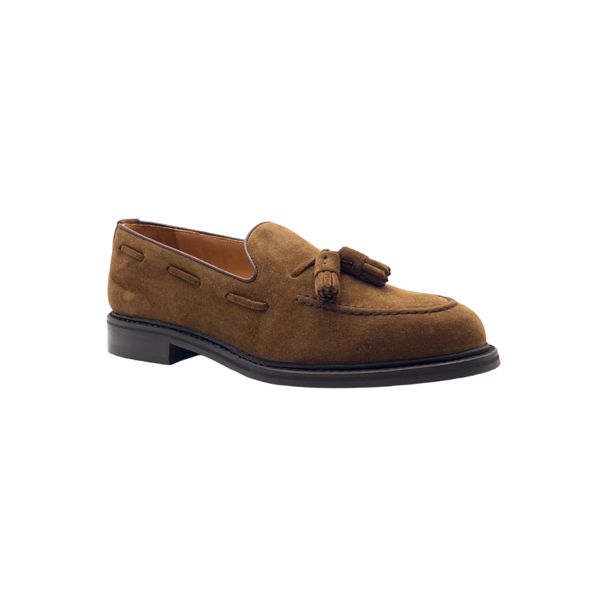 BERWICK 1707 MOCASSINO CON NAPPINE 8491 IN PELLE SCAMOSCIATA