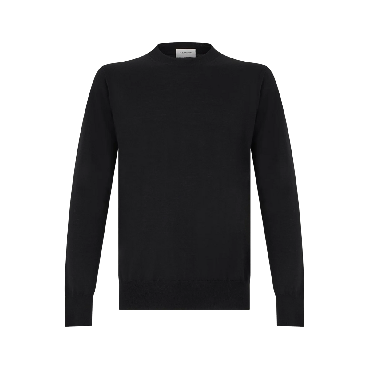 PAOLO PECORA GIROCOLLO IN LANA MERINO EXTRAFINE A001