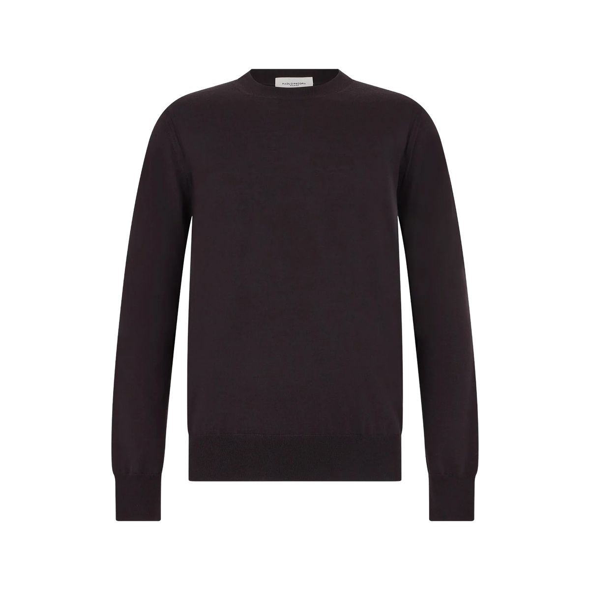 PAOLO PECORA GIROCOLLO IN LANA MERINO EXTRAFINE A001