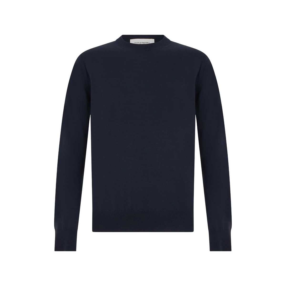 PAOLO PECORA GIROCOLLO IN LANA MERINO EXTRAFINE A001