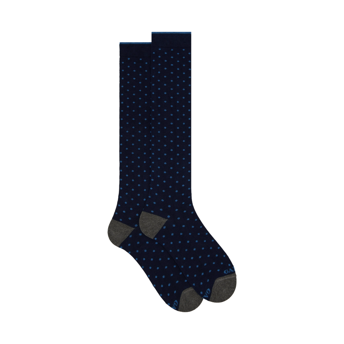 GALLO Calze lunghe cotone fantasia pois AP103013