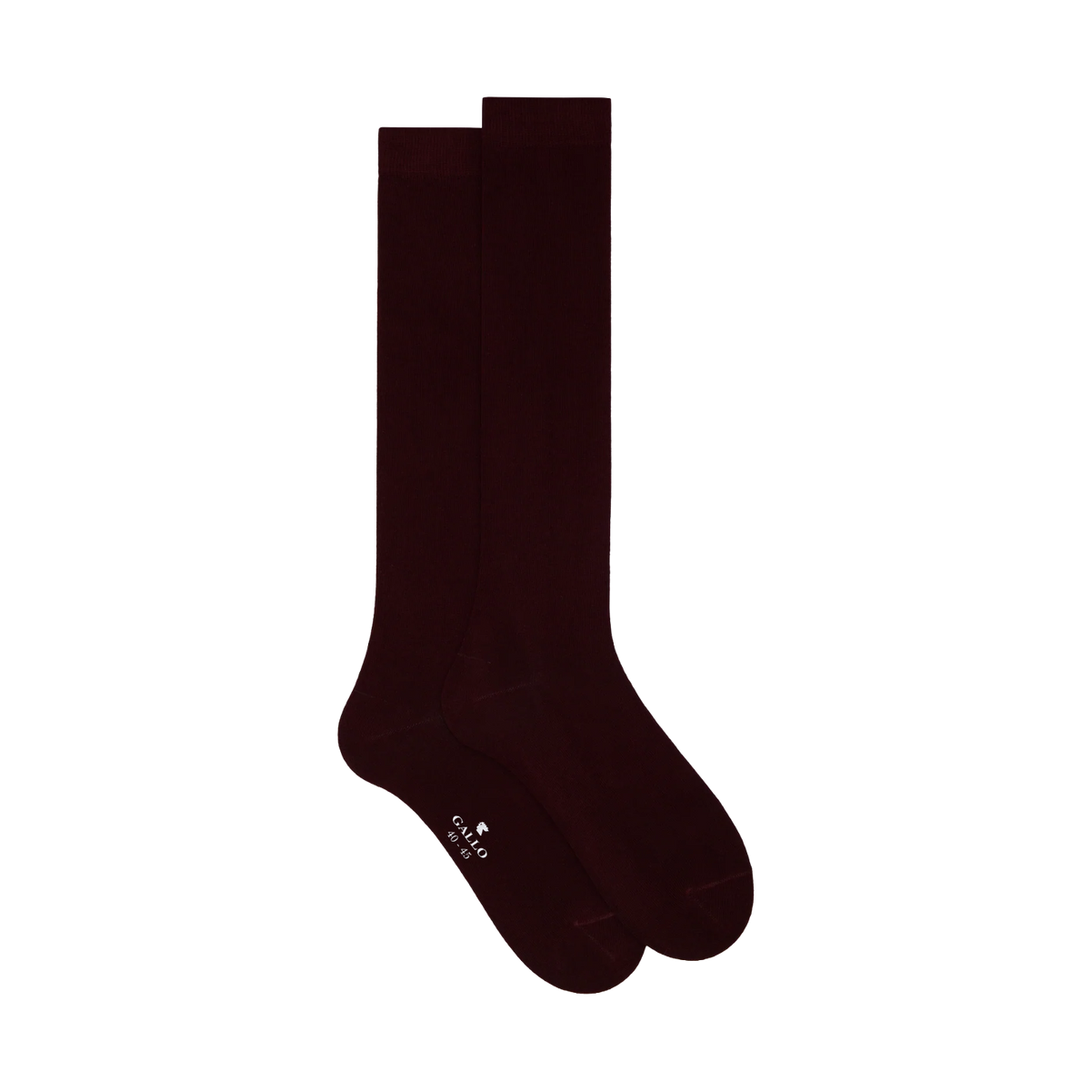 GALLO Calze lunghe uomo cotone tinta unita AP113554