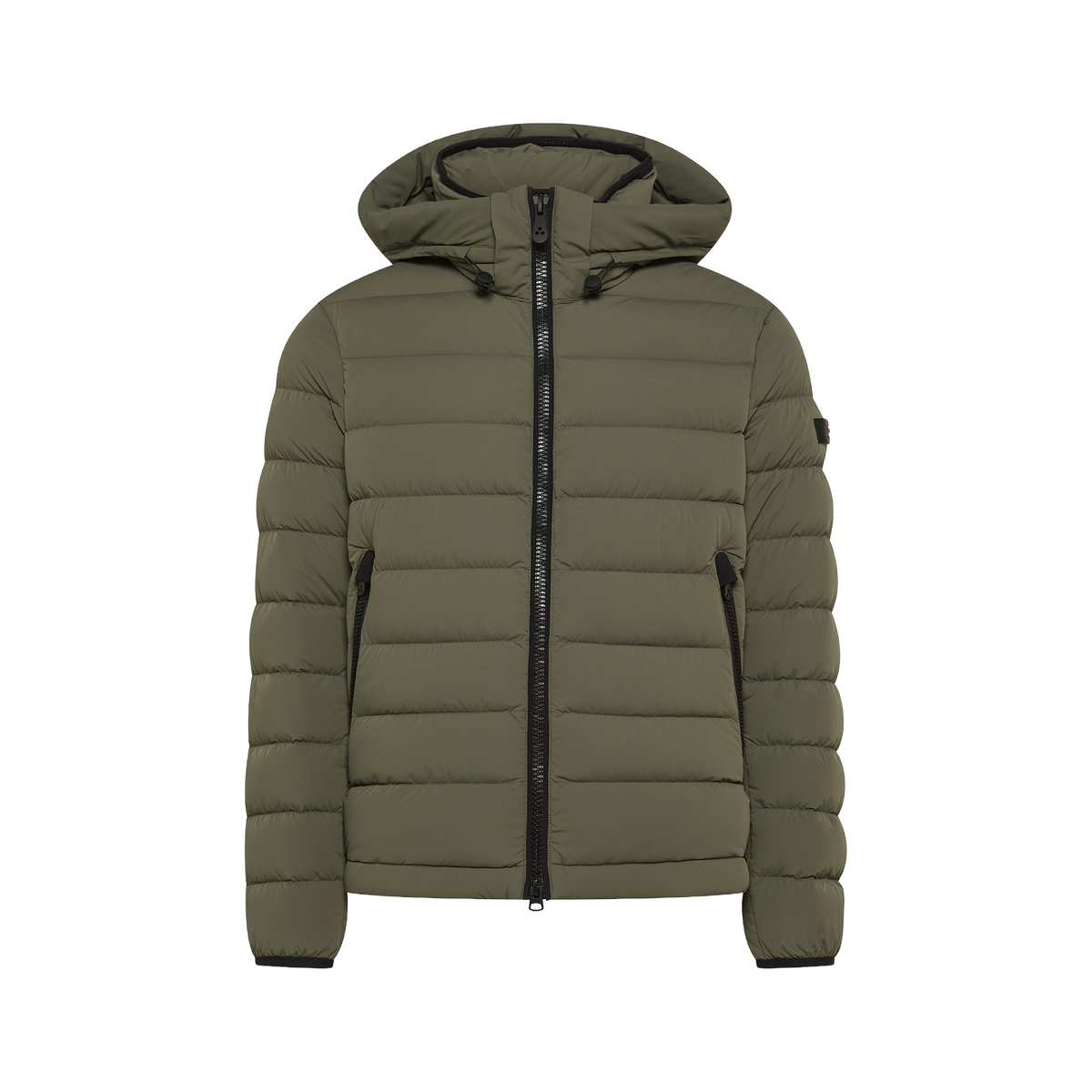 PEUTEREY Piumino corto in tela stretch BOGGS NS 04