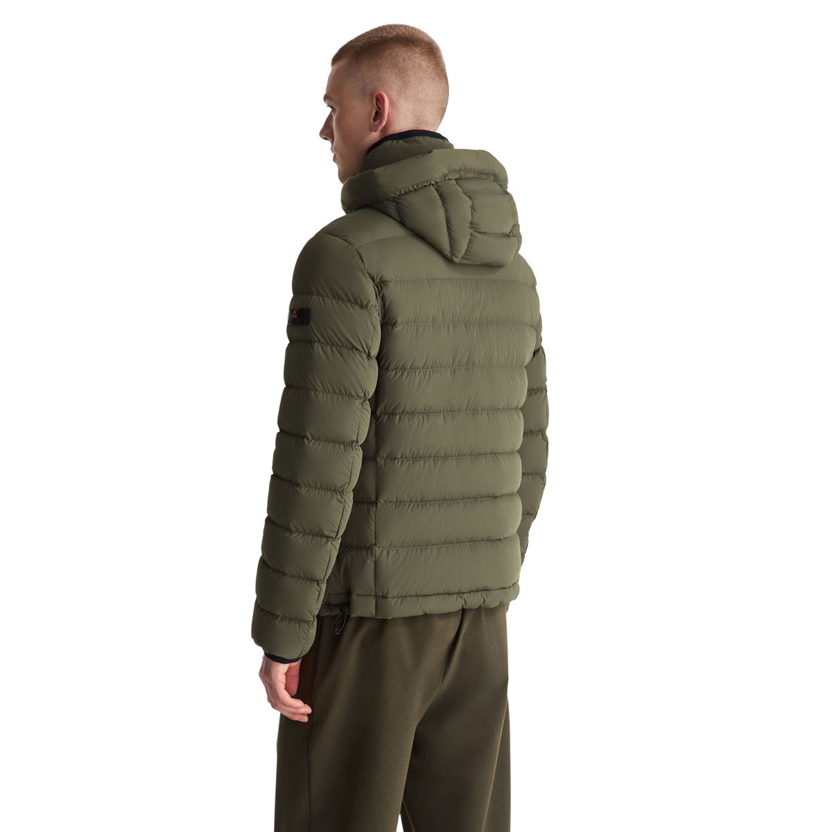 PEUTEREY Piumino corto in tela stretch BOGGS NS 04