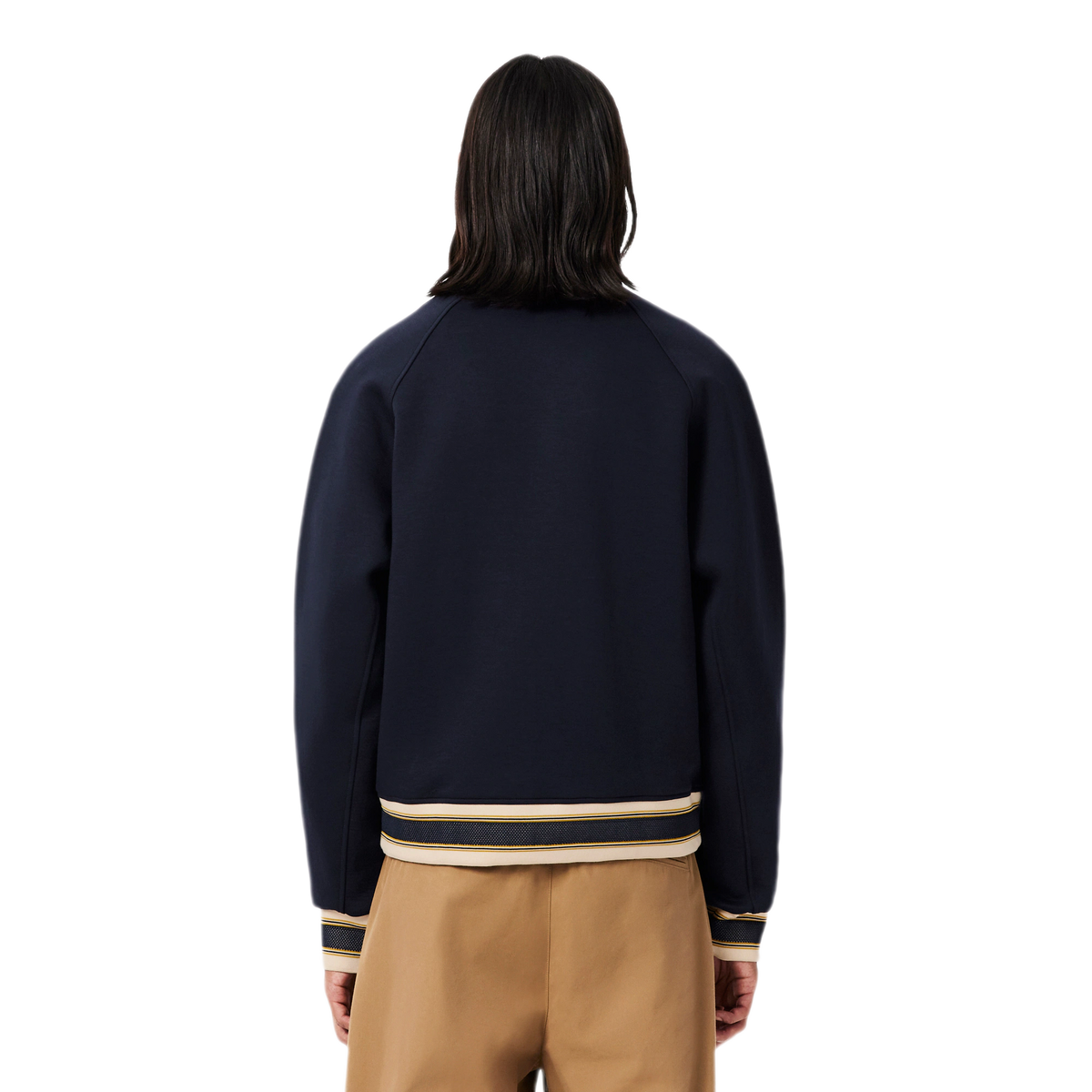 LACOSTE Giacca con stemma stile college BH8614