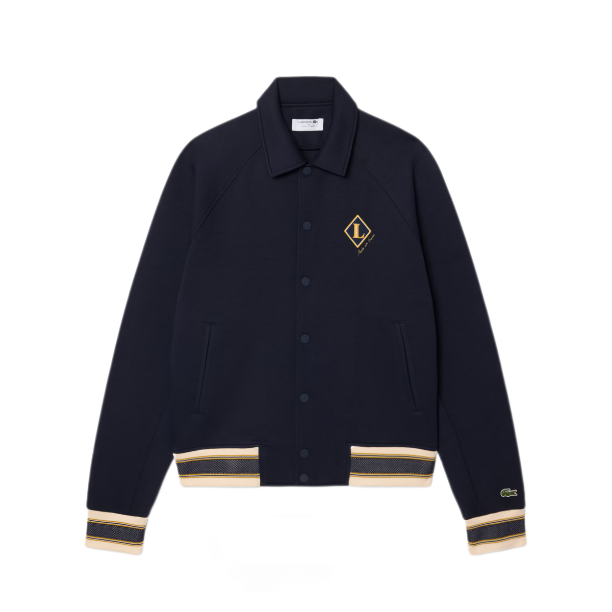 LACOSTE Giacca con stemma stile college BH8614