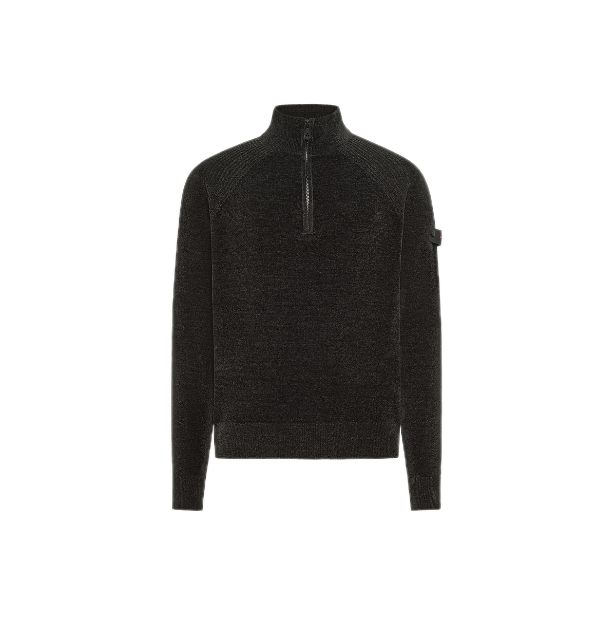 PEUTEREY Maglia mezza zip in ciniglia rasata CRIVELLI PEU5639
