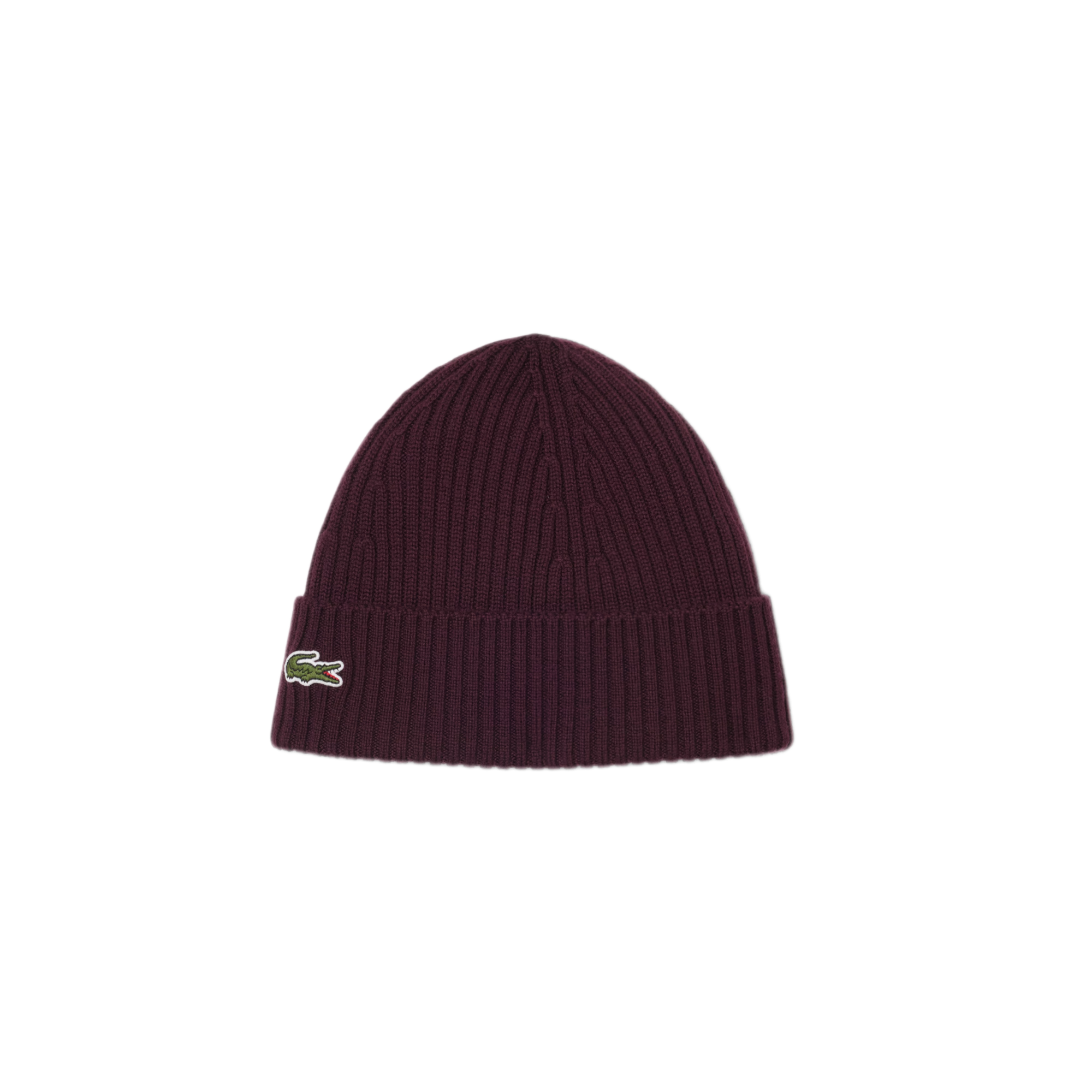 LACOSTE Berretto in lana spazzolata a costine RB0001