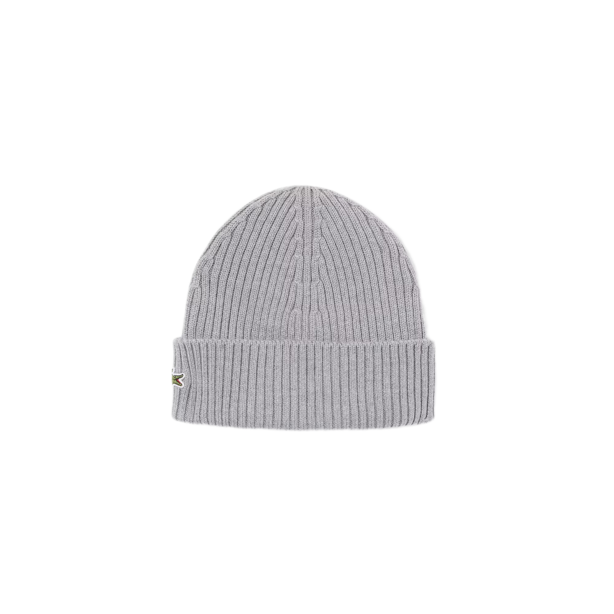 LACOSTE Ribbed brushed wool beanie RB0001