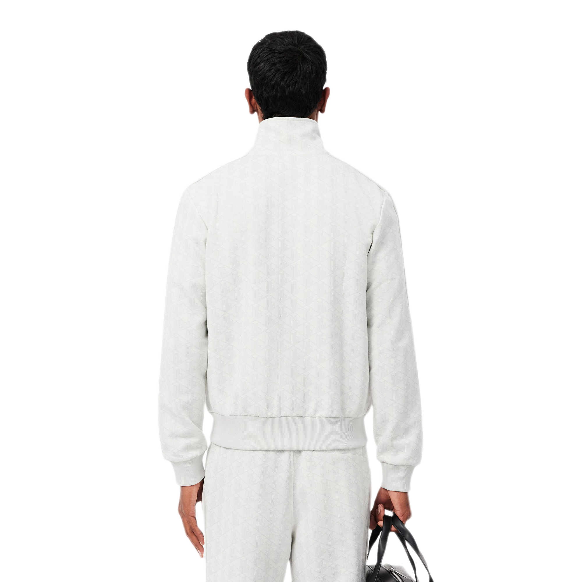 LACOSTE Giacca della tuta in jacquard con zip Paris SH1368