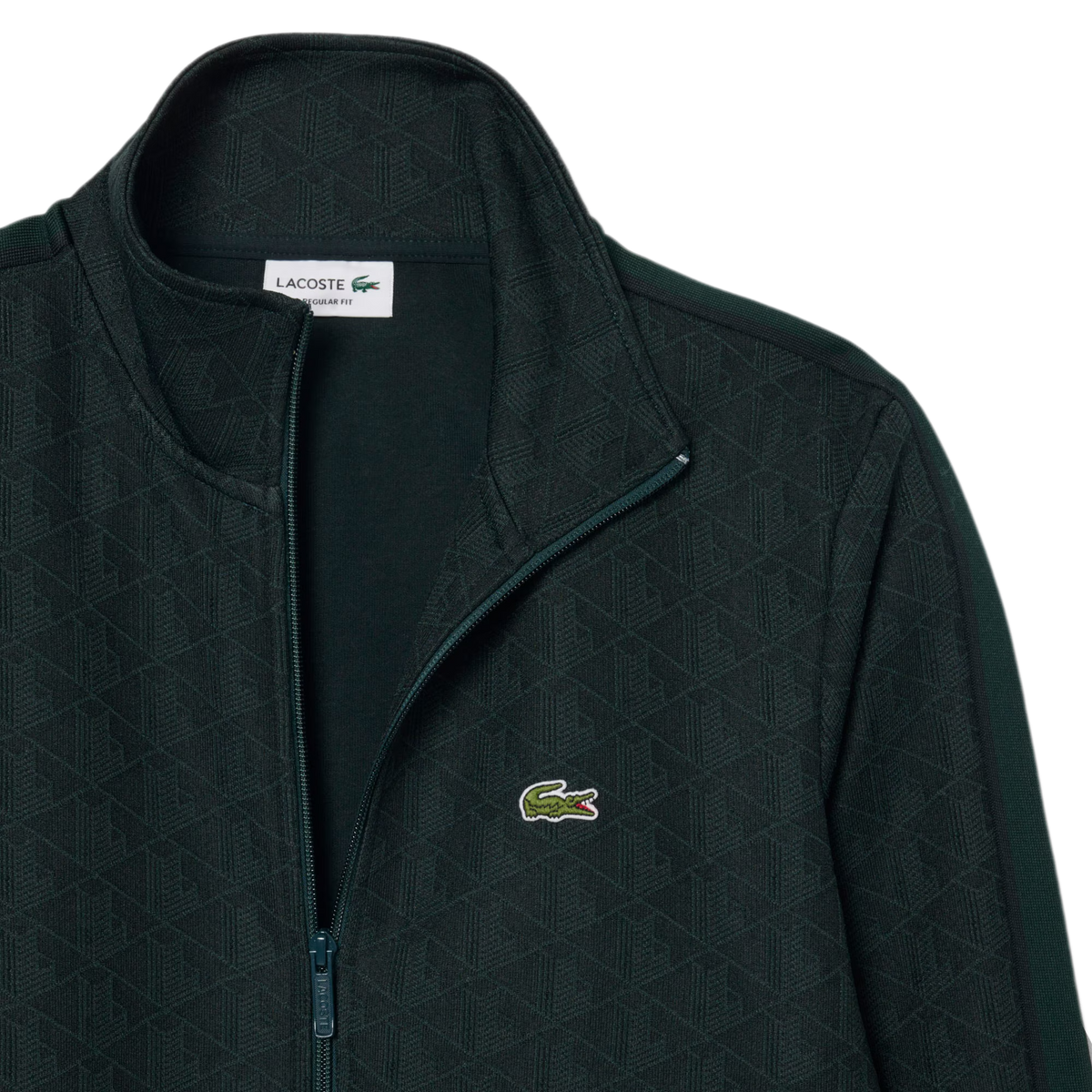 LACOSTE Paris Zip Jacquard Tracksuit Jacket SH1368
