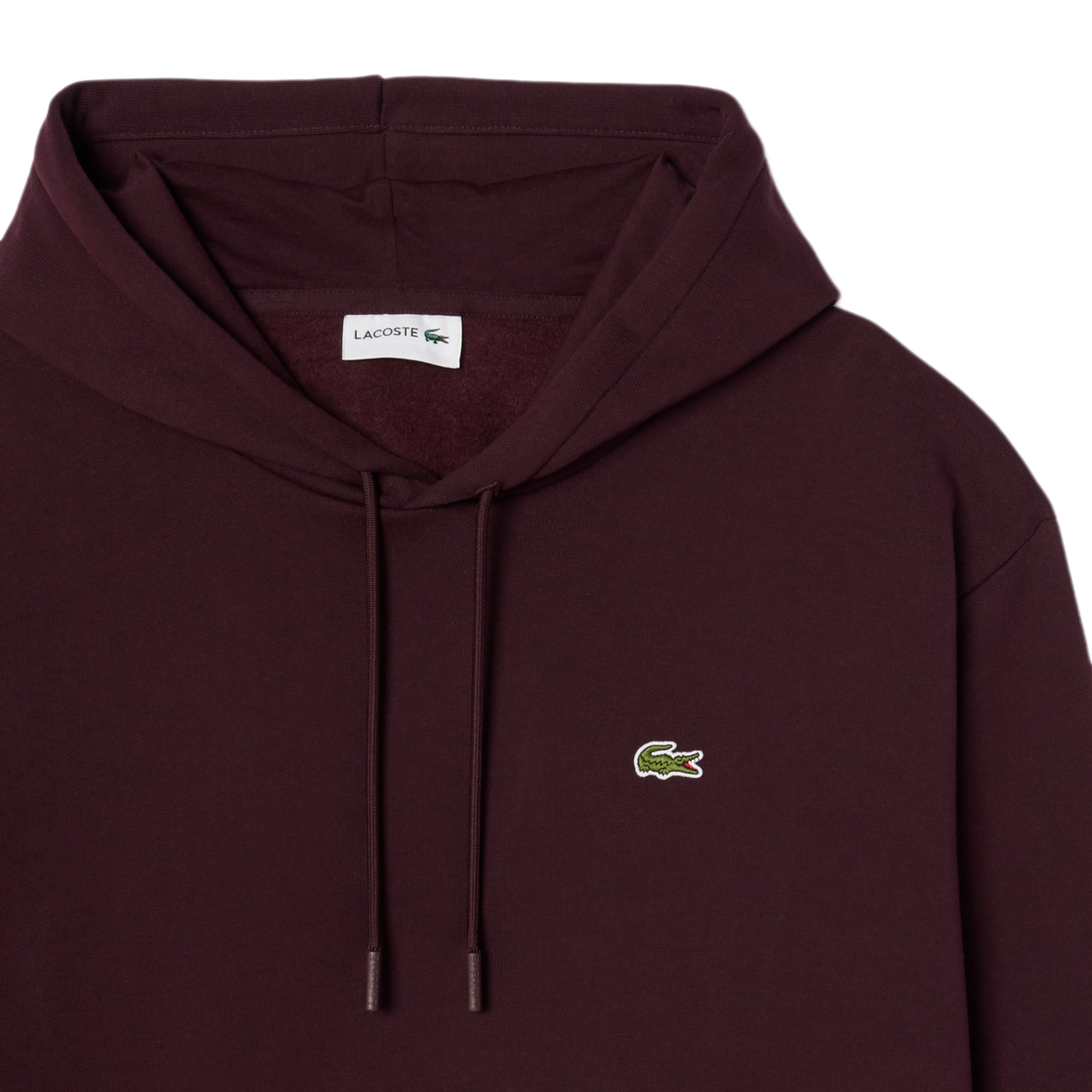 LACOSTE Felpa con cappuccio in tessuto felpato SH8863