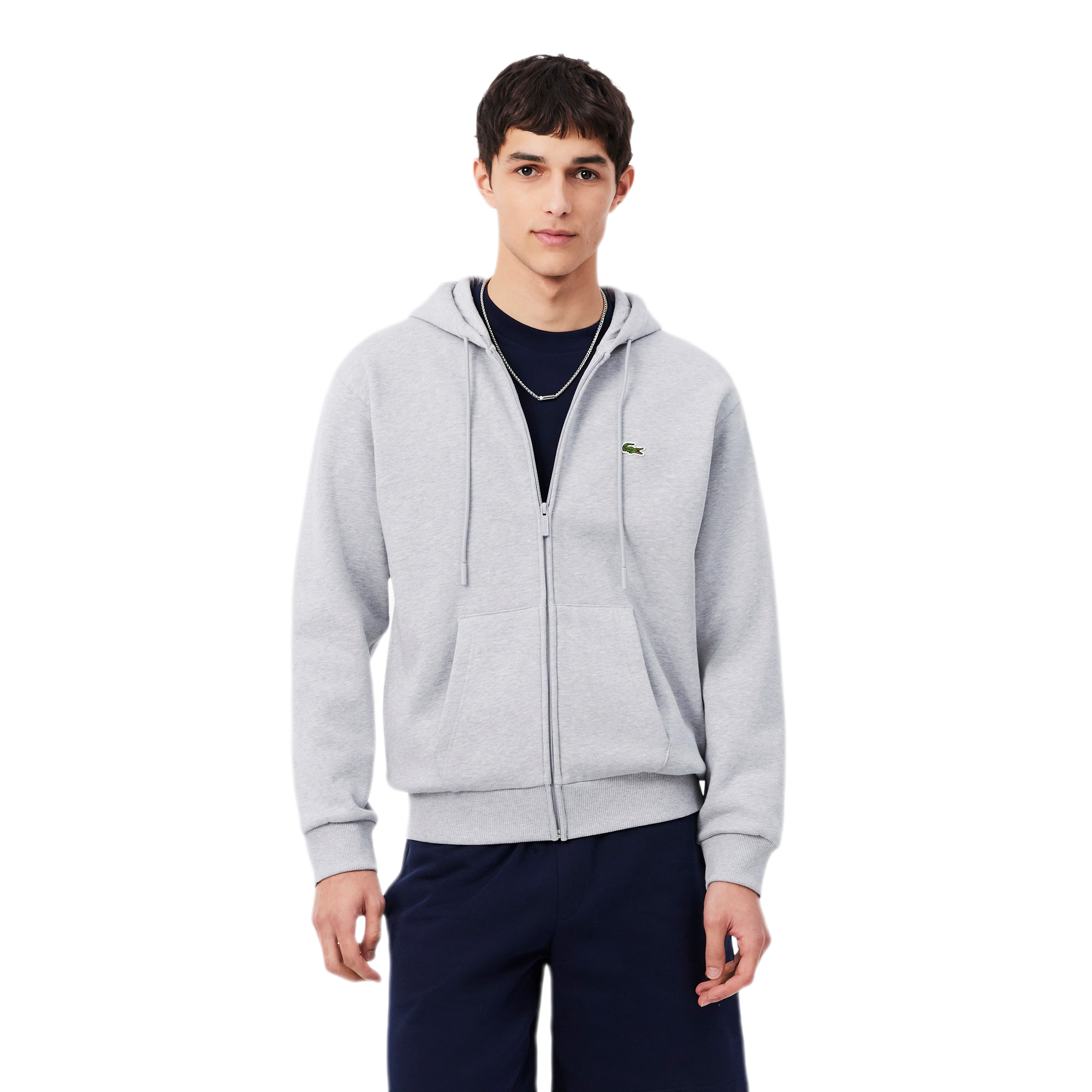 LACOSTE Felpa con cappuccio in tessuto felpato SH8864