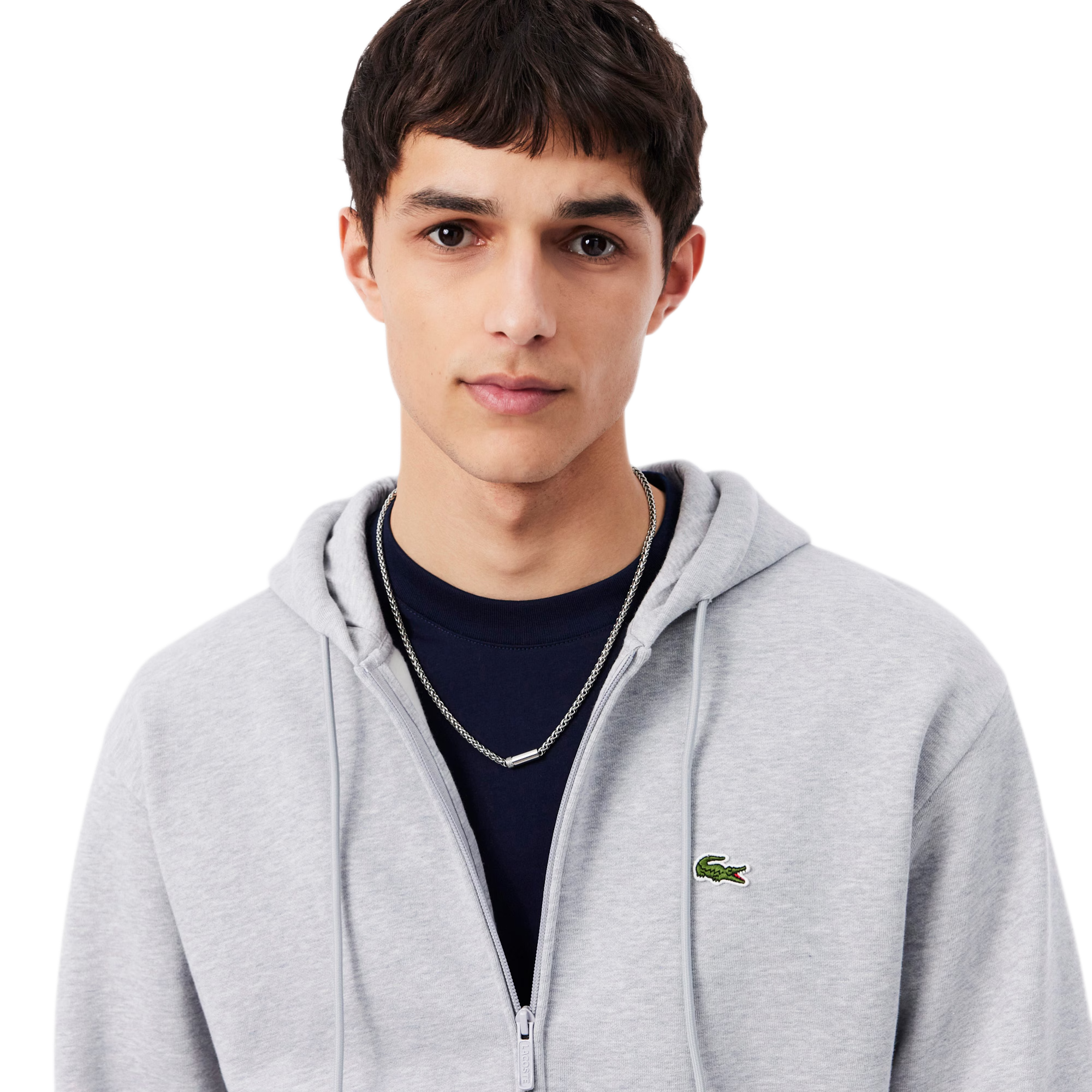 LACOSTE Felpa con cappuccio in tessuto felpato SH8864
