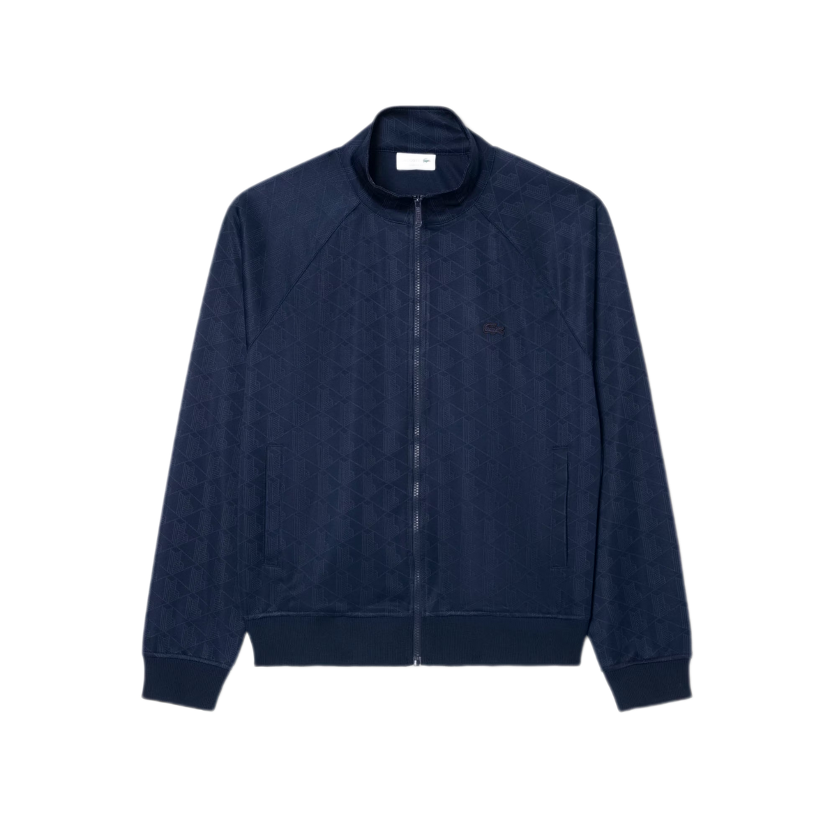 LACOSTE Giacca con zip jacquard con monogramma SH9775