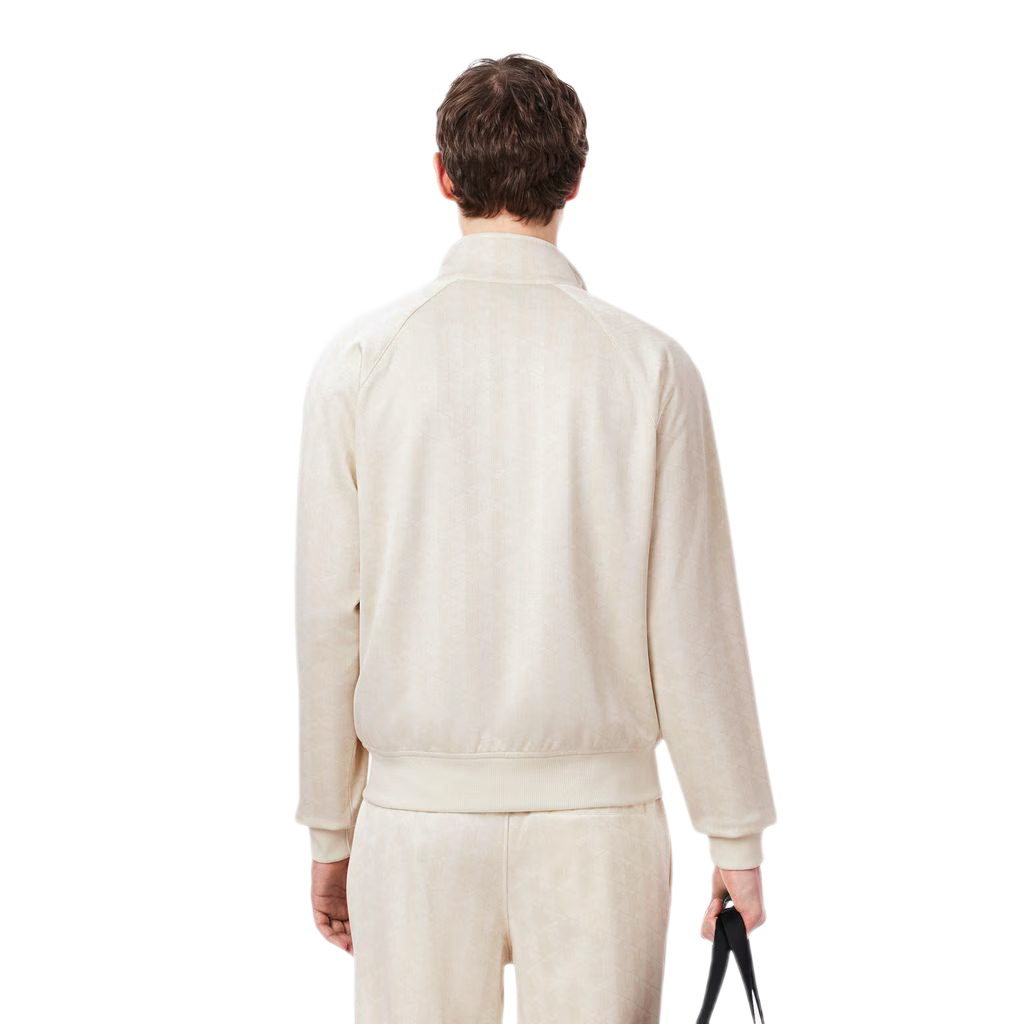 LACOSTE Giacca con zip jacquard con monogramma SH9775