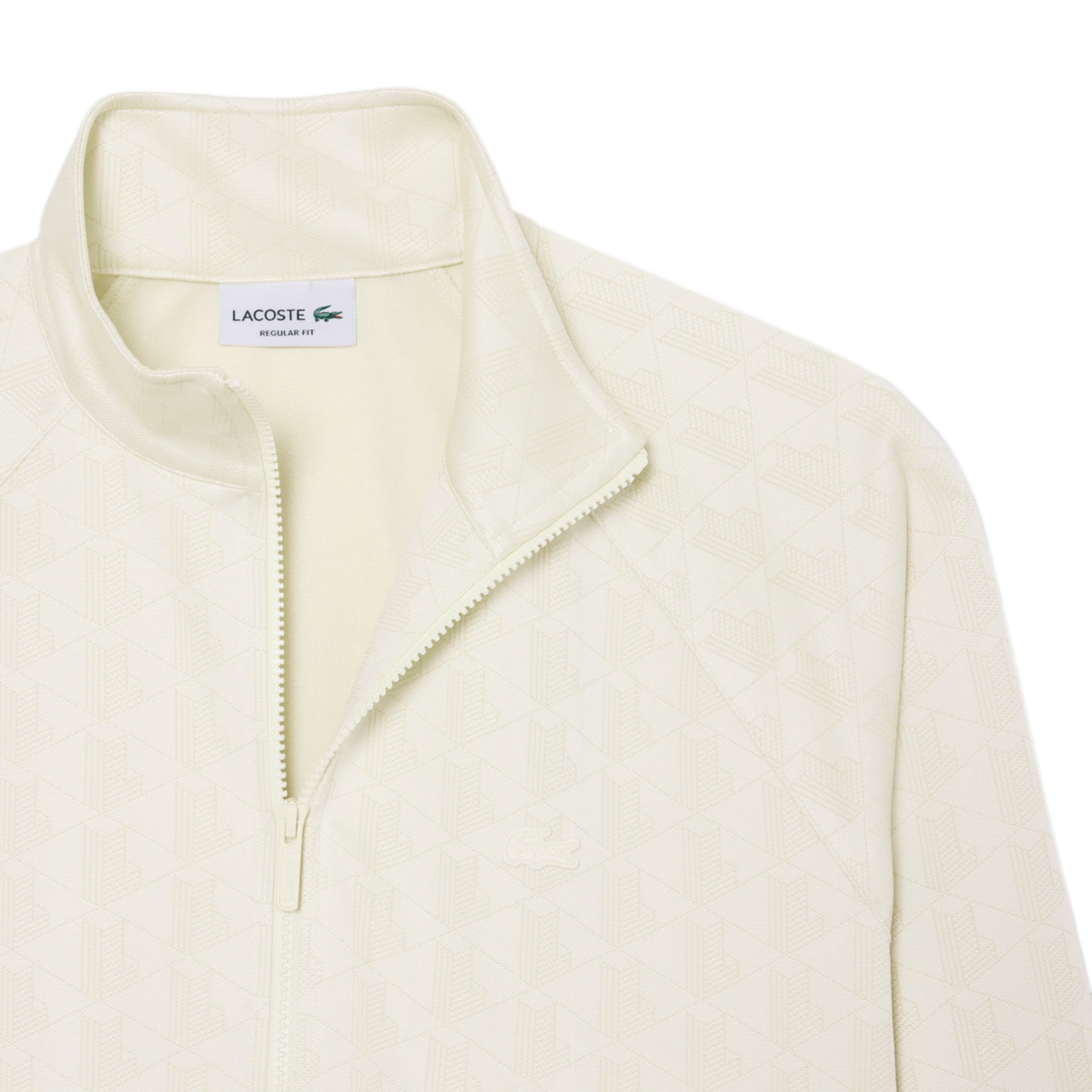 LACOSTE Giacca con zip jacquard con monogramma SH9775