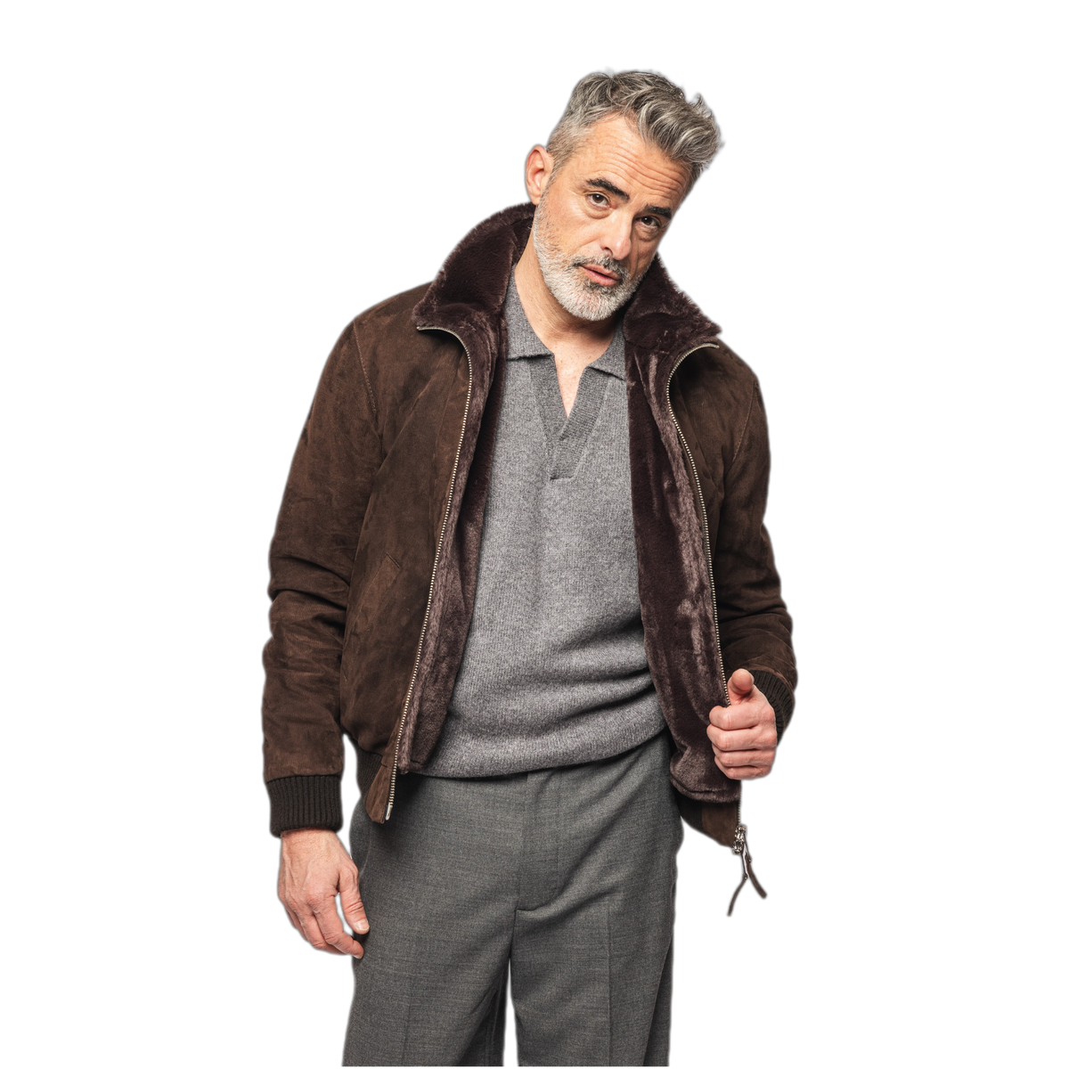 THE JACK LEATHERS GIUBBOTTO IN PELLE TOBIA