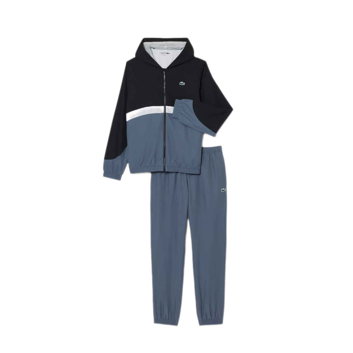 LACOSTE Tuta sportiva colorblock con stampa WH6604