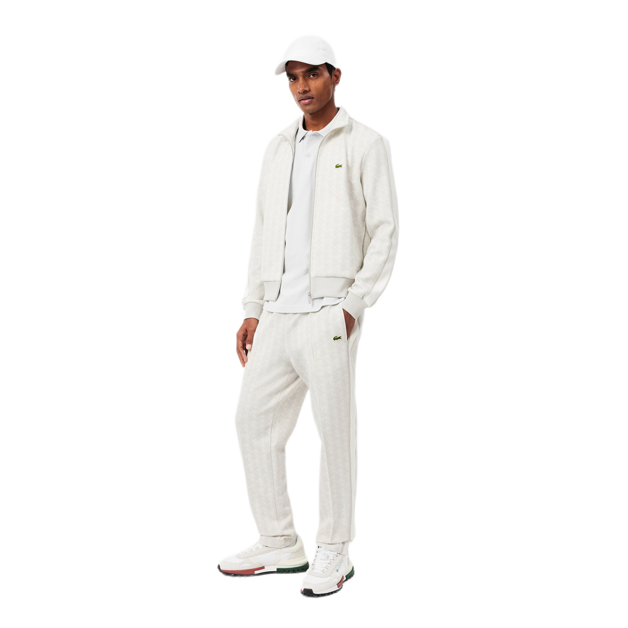 LACOSTE Pantaloni della tuta in con monogramma Paris XH1440