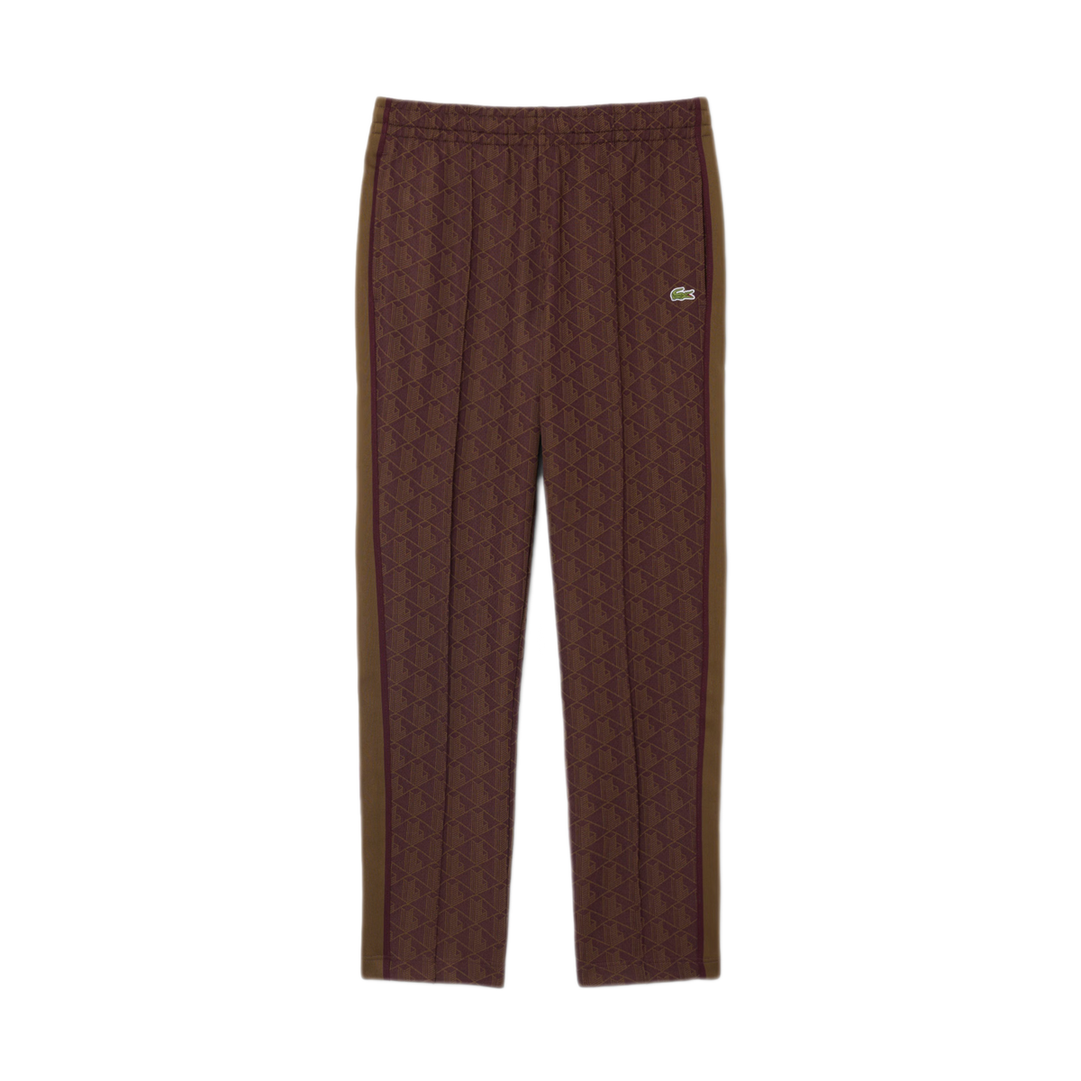 LACOSTE Pantaloni tuta in maglia jacquard con monogramma Paris XH1440
