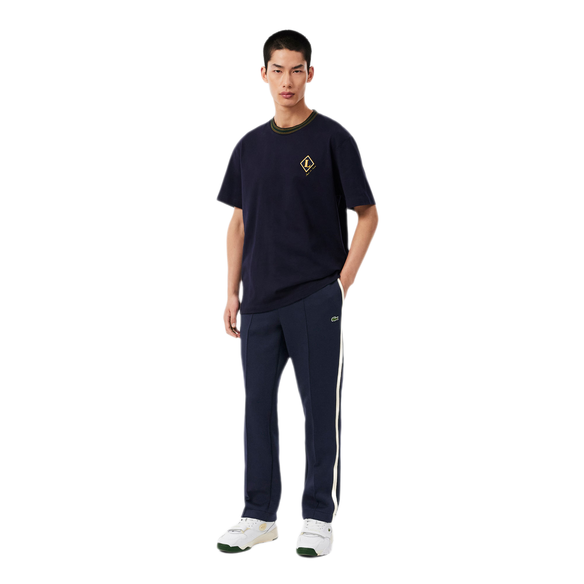 LACOSTE Pantaloni felpati Made in France XH8615