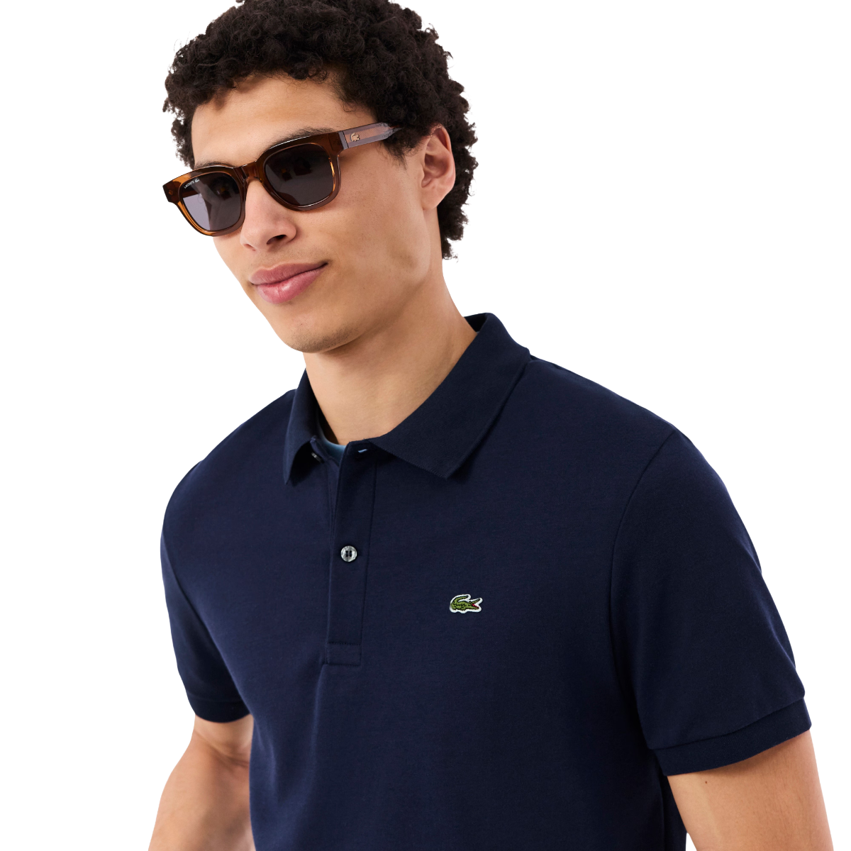 LACOSTE Polo regular fit in cotone Pima DH2050