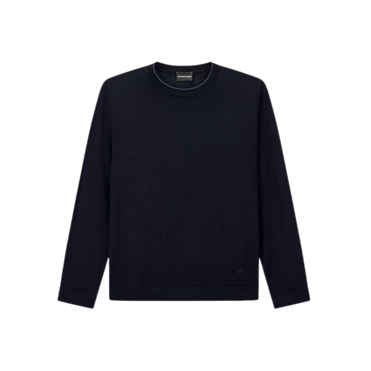 EMPORIO ARMANI Maglione in lana rasata Travel Essential EM006225