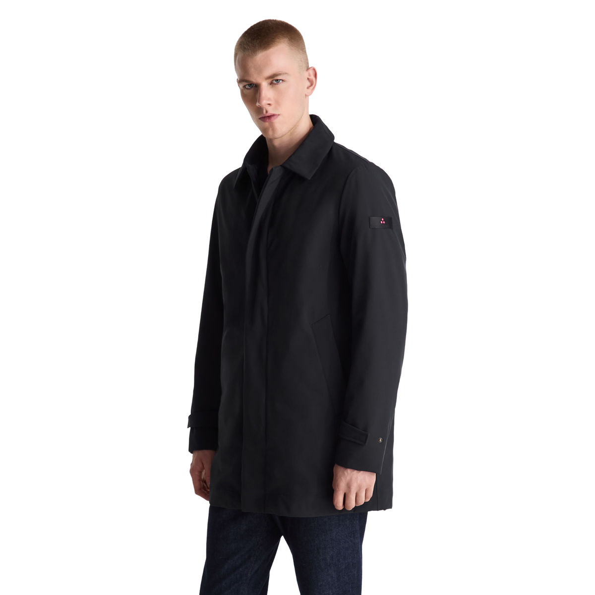 PEUTEREY GROFF KPR GRS 01 Giacca lunga con colletto PEU5974