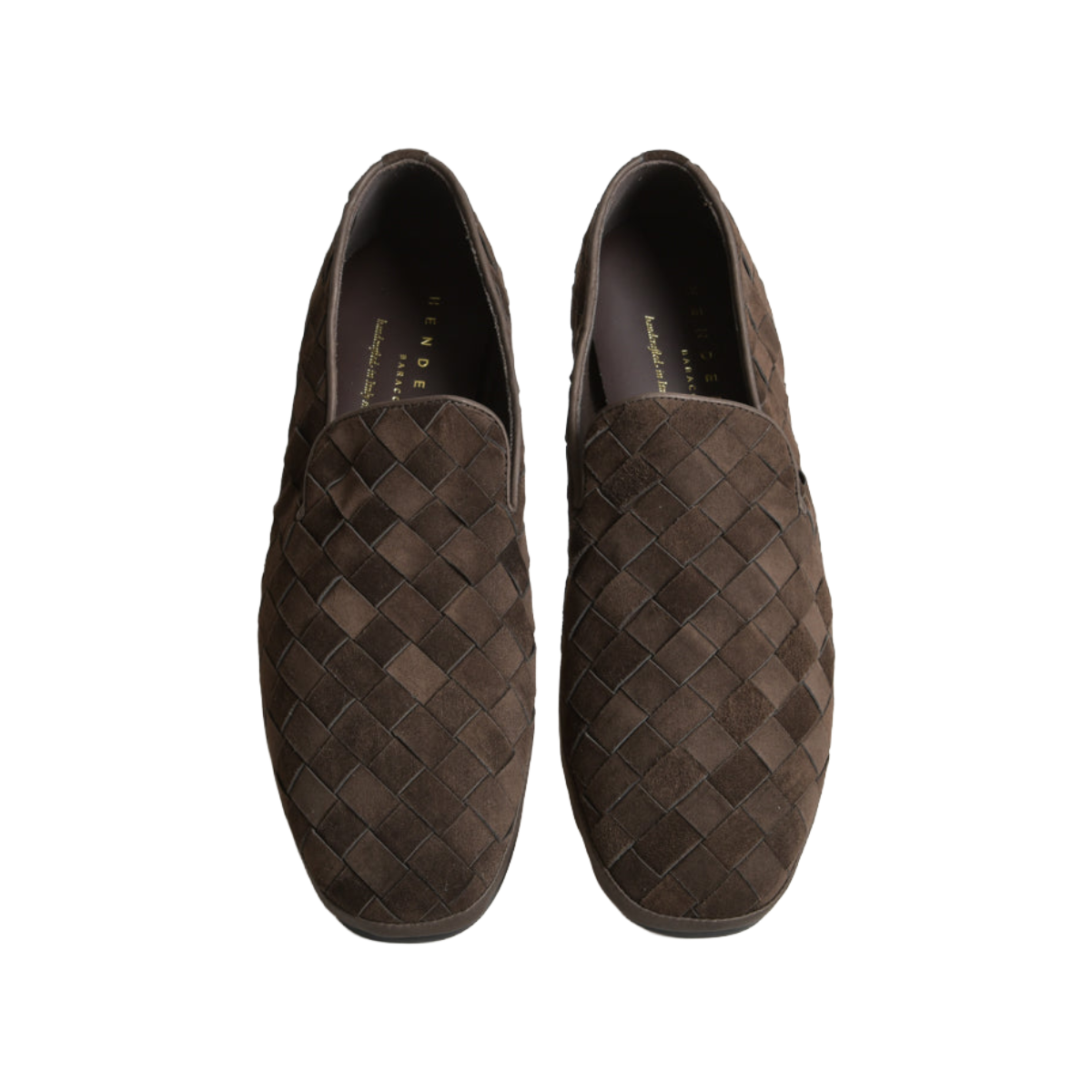 HENDERSON BARACCO Mocassino in suede cachemire GUINEA