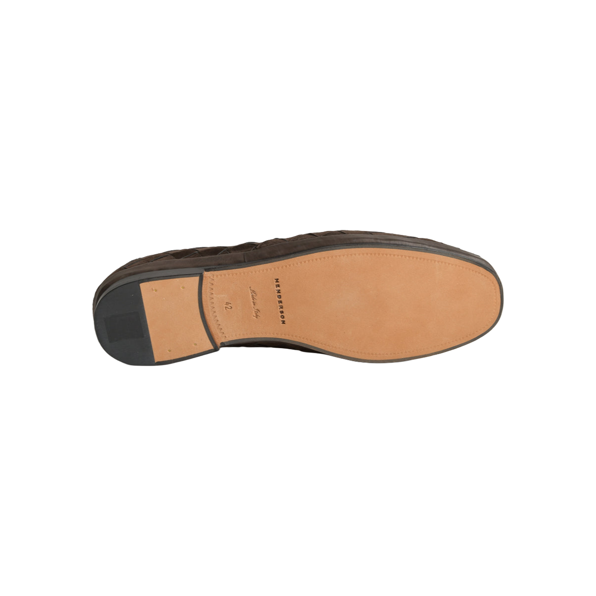 HENDERSON BARACCO Mocassino in suede cachemire GUINEA