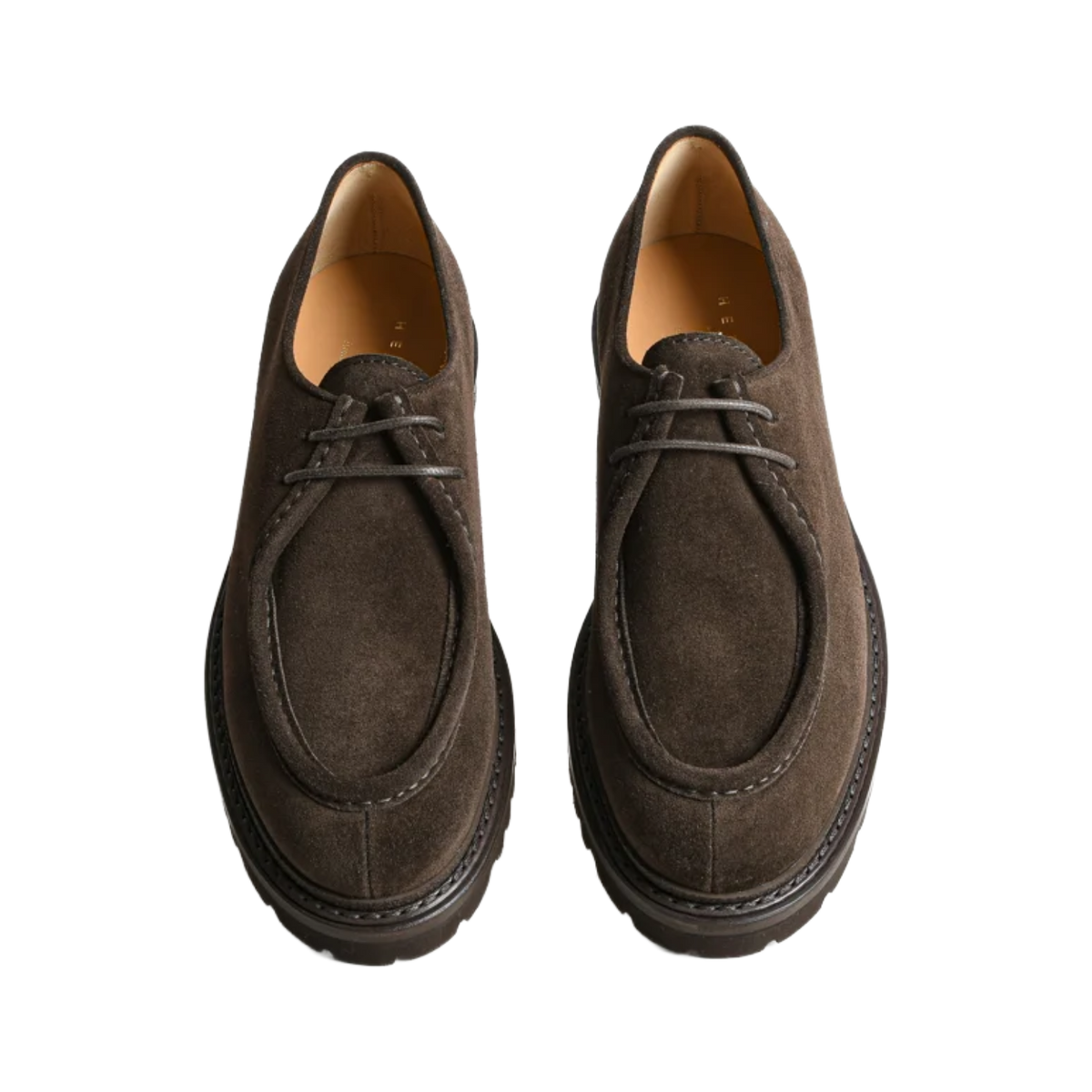HENDERSON BARACCO SCARPA DERBY IN SUEDE 85208.S.3