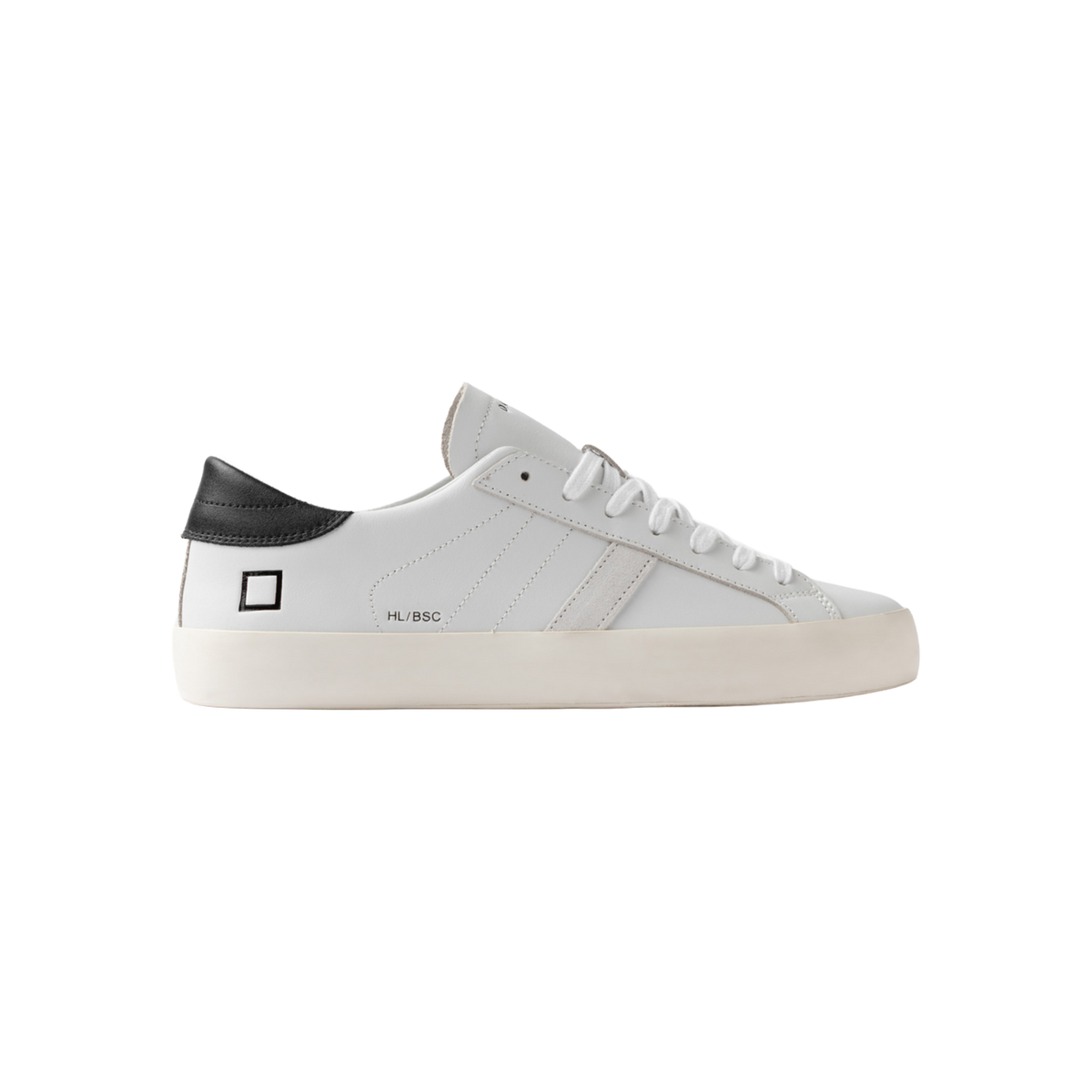 DATE SNEAKERS BASSA IN PELLE HILL LOW BASIC