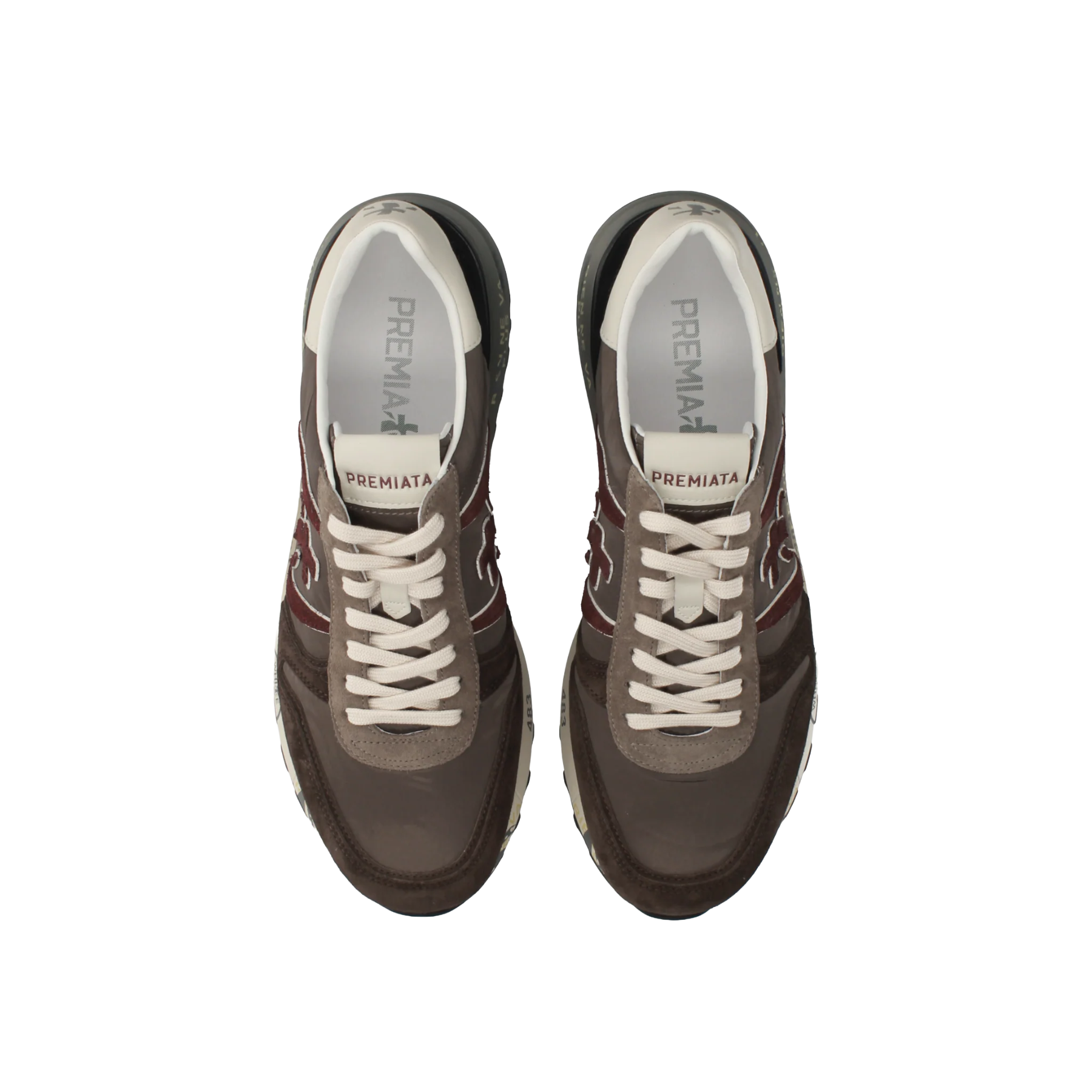 PREMIATA SNEAKERS IN NYLON E SUEDE LANDER 8657