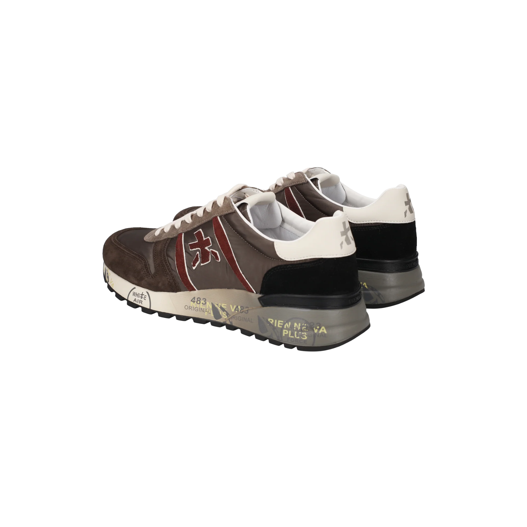 PREMIATA SNEAKERS IN NYLON E SUEDE LANDER 8657