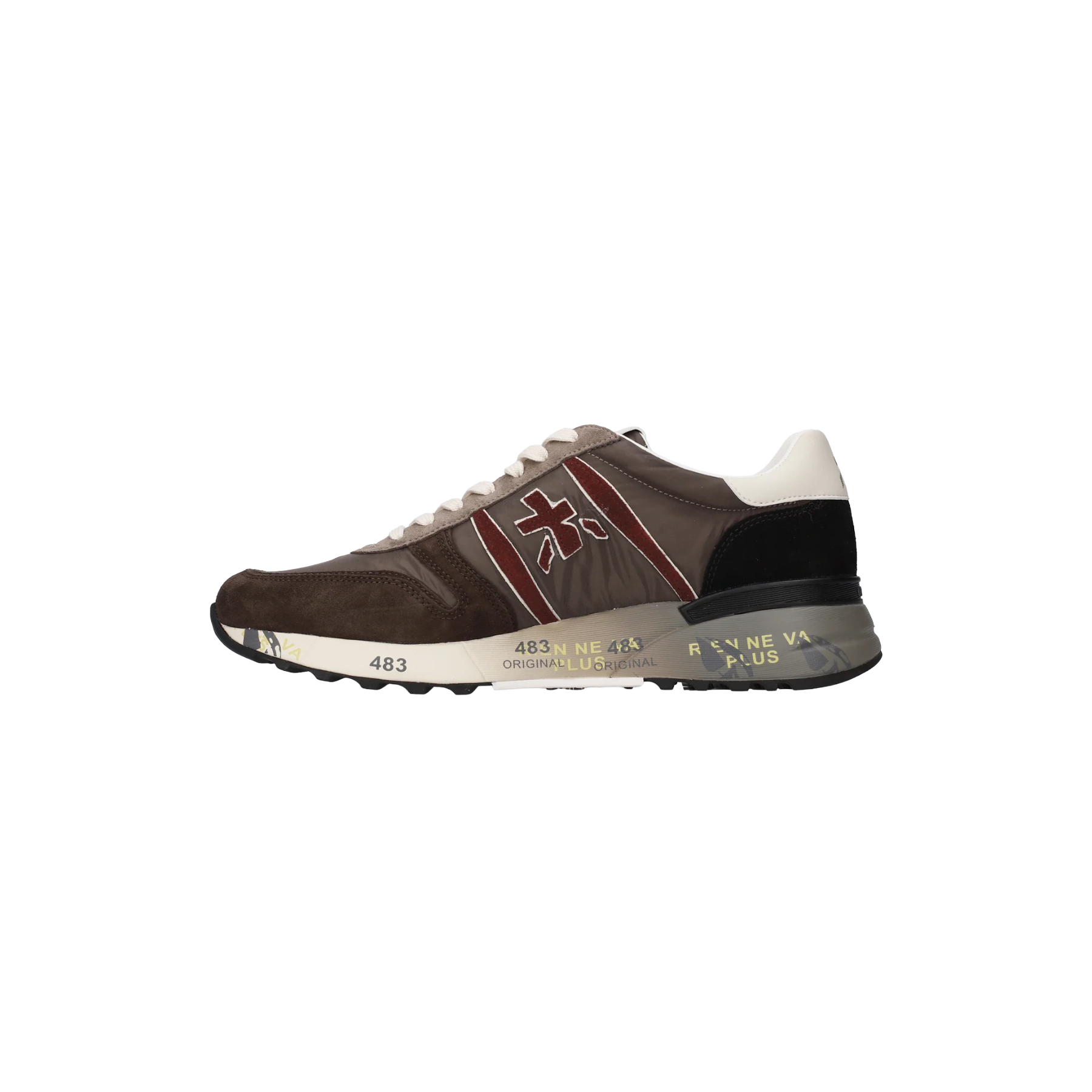 PREMIATA SNEAKERS IN NYLON E SUEDE LANDER 8657