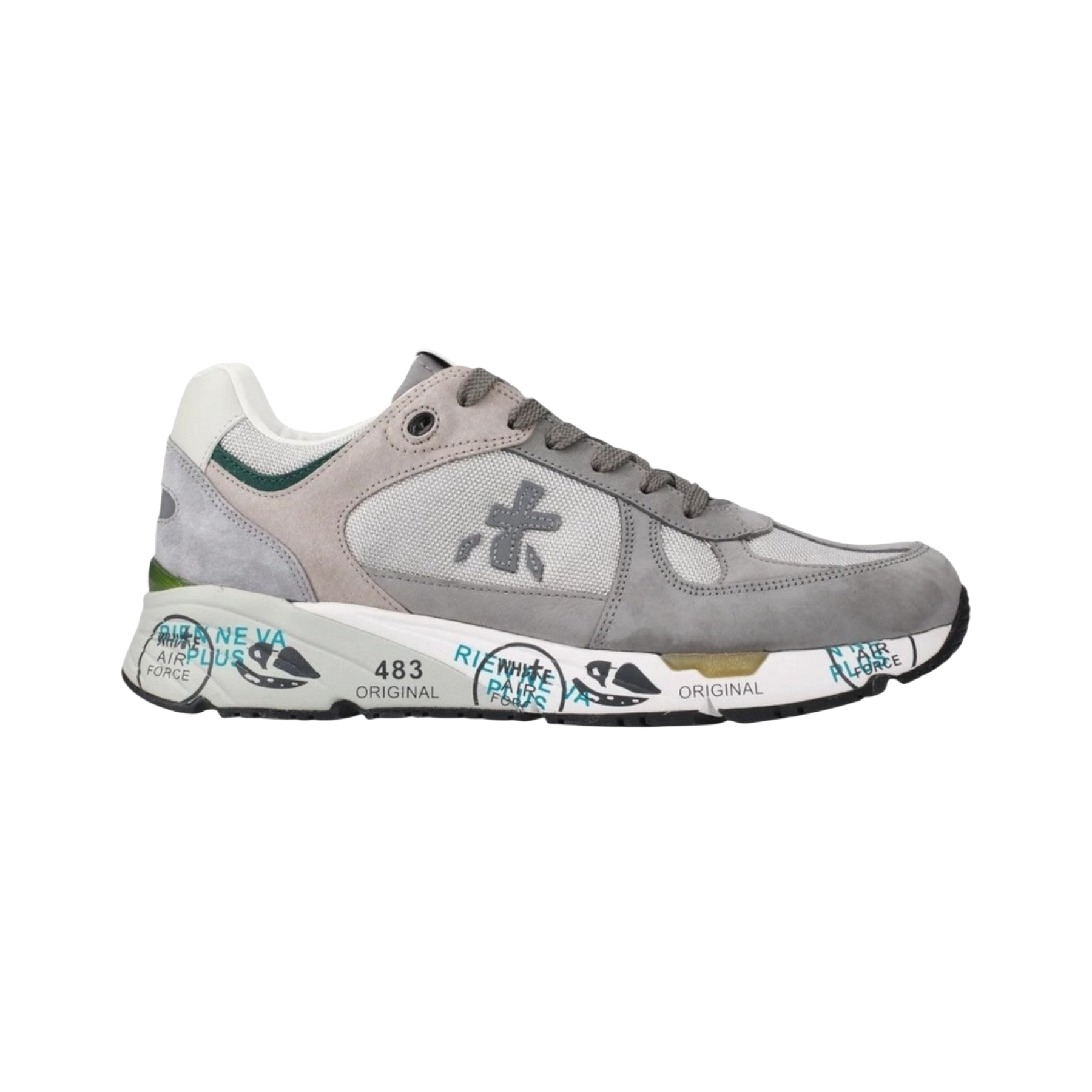 PREMIATA SNEAKERS IN PELLE E SUEDE MASE 7821